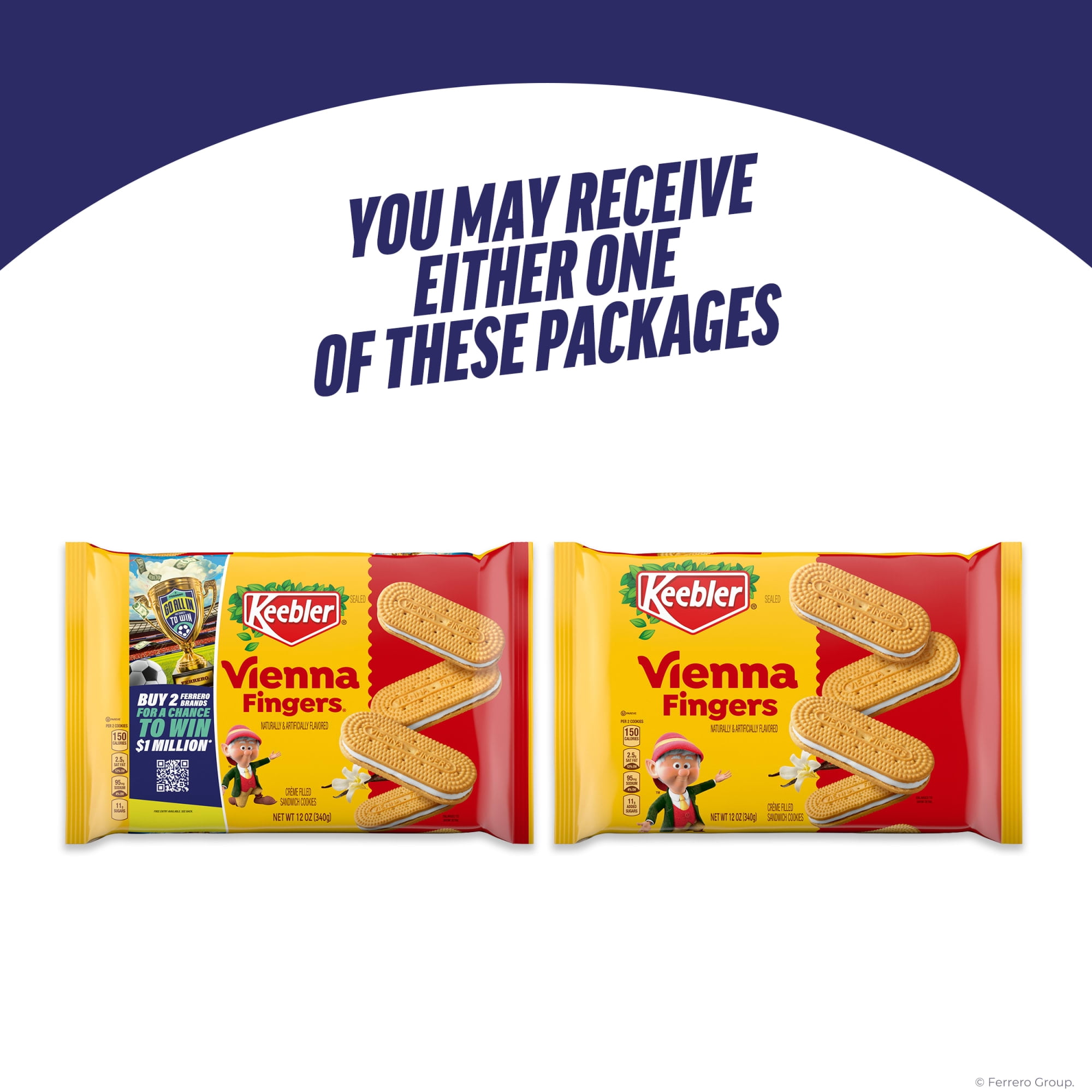 Keebler Vienna Fingers Sandwich Cookies with Crème Filling (12 oz) a9eqe