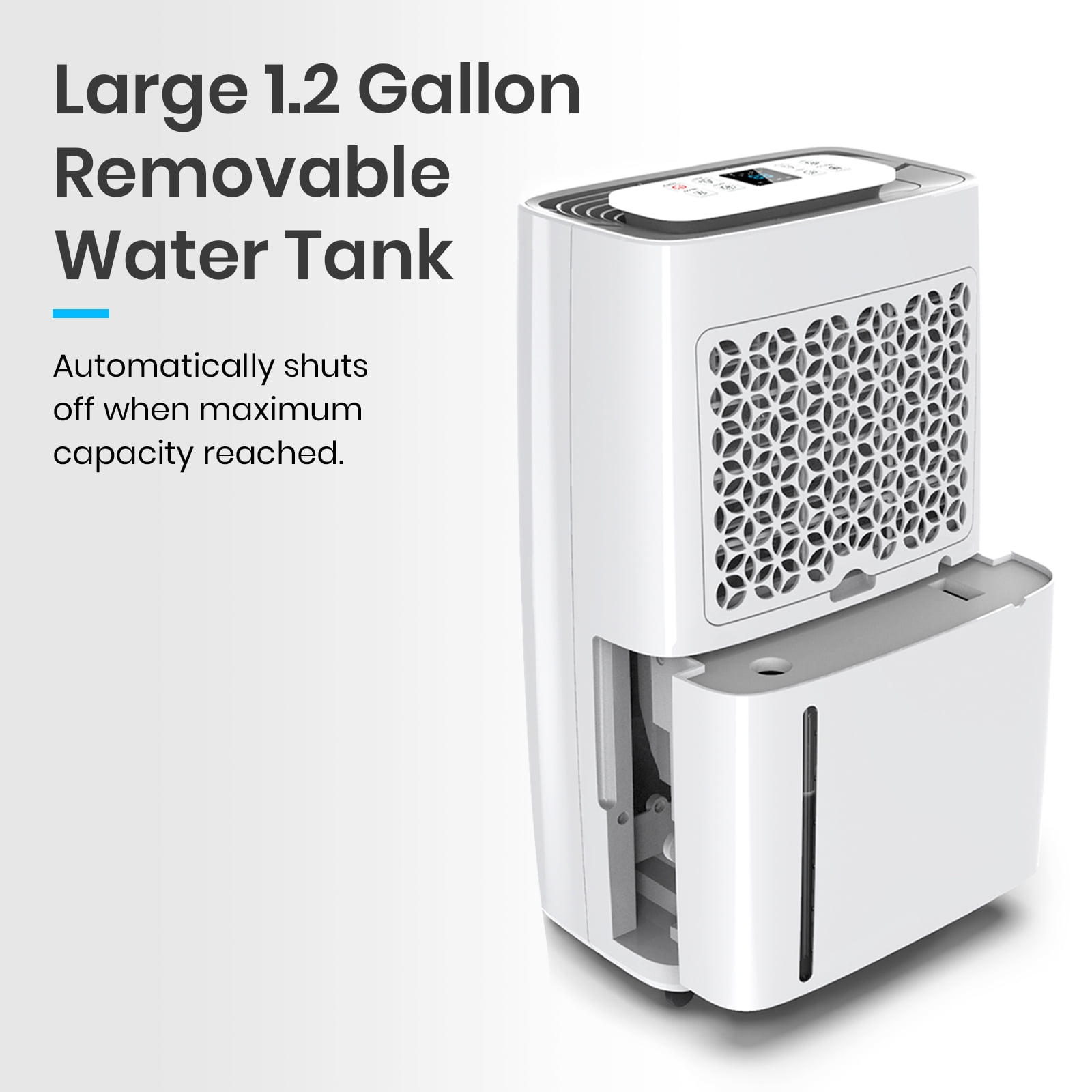 Pro Breeze 50 Pint Dehumidifier for Home and Basement (White, 3500 sq ft Coverage) g9tim