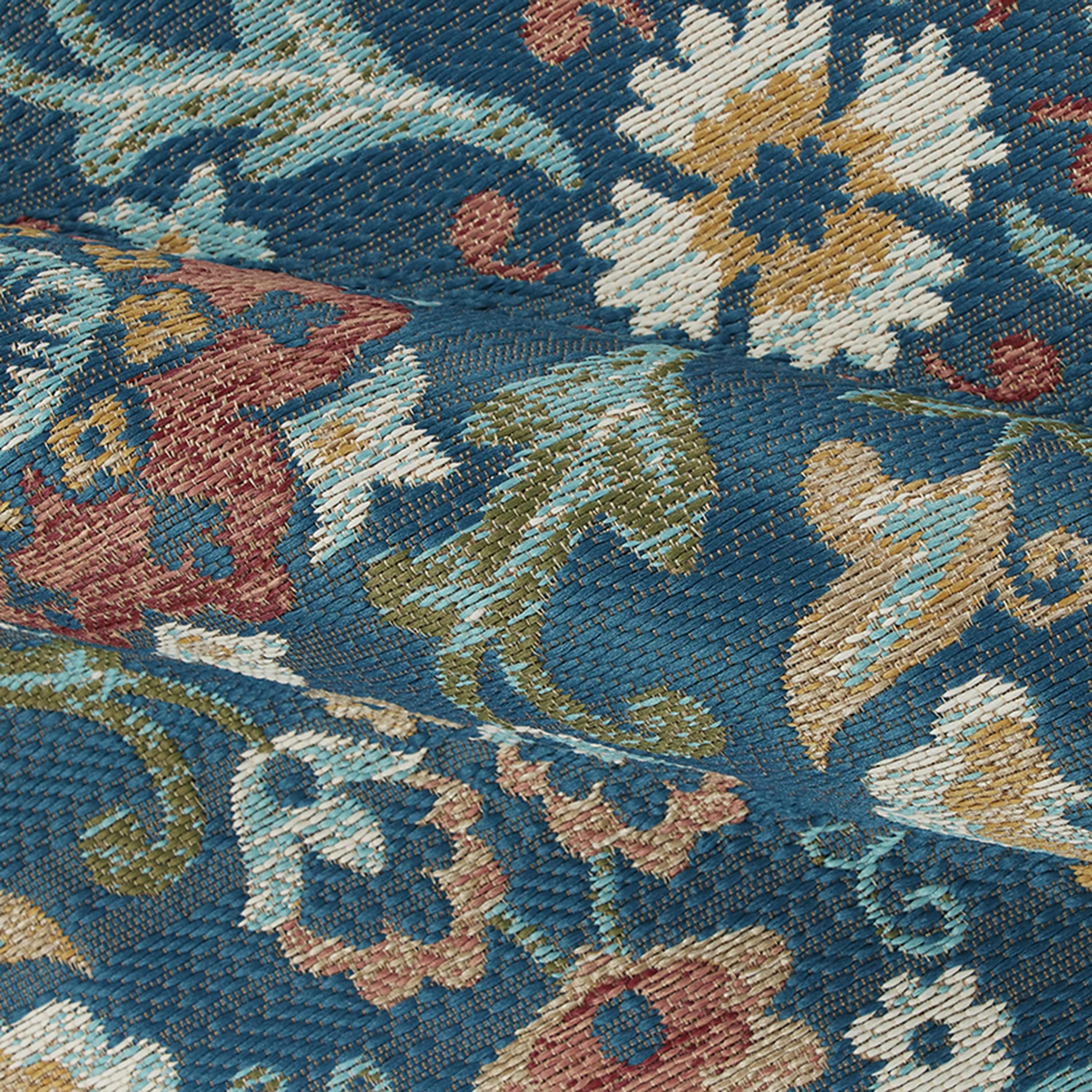 Mainstays Medallion Outdoor Rug (Multi-Color, 5 ft x 7 ft) fn4ce