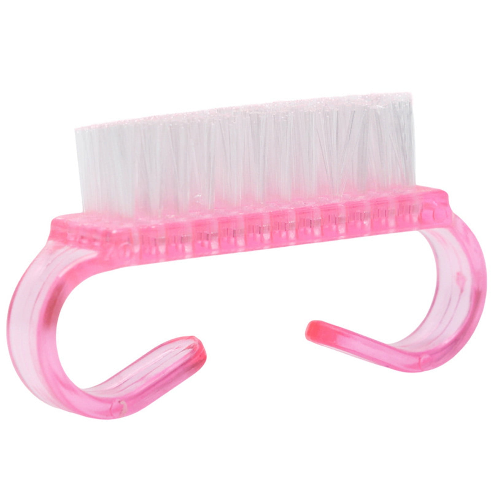 Style& Handle Grip Fingernail Scrub Brush for Hand and Toe Cleaning (Pink, 24 Pack) 4uwgh