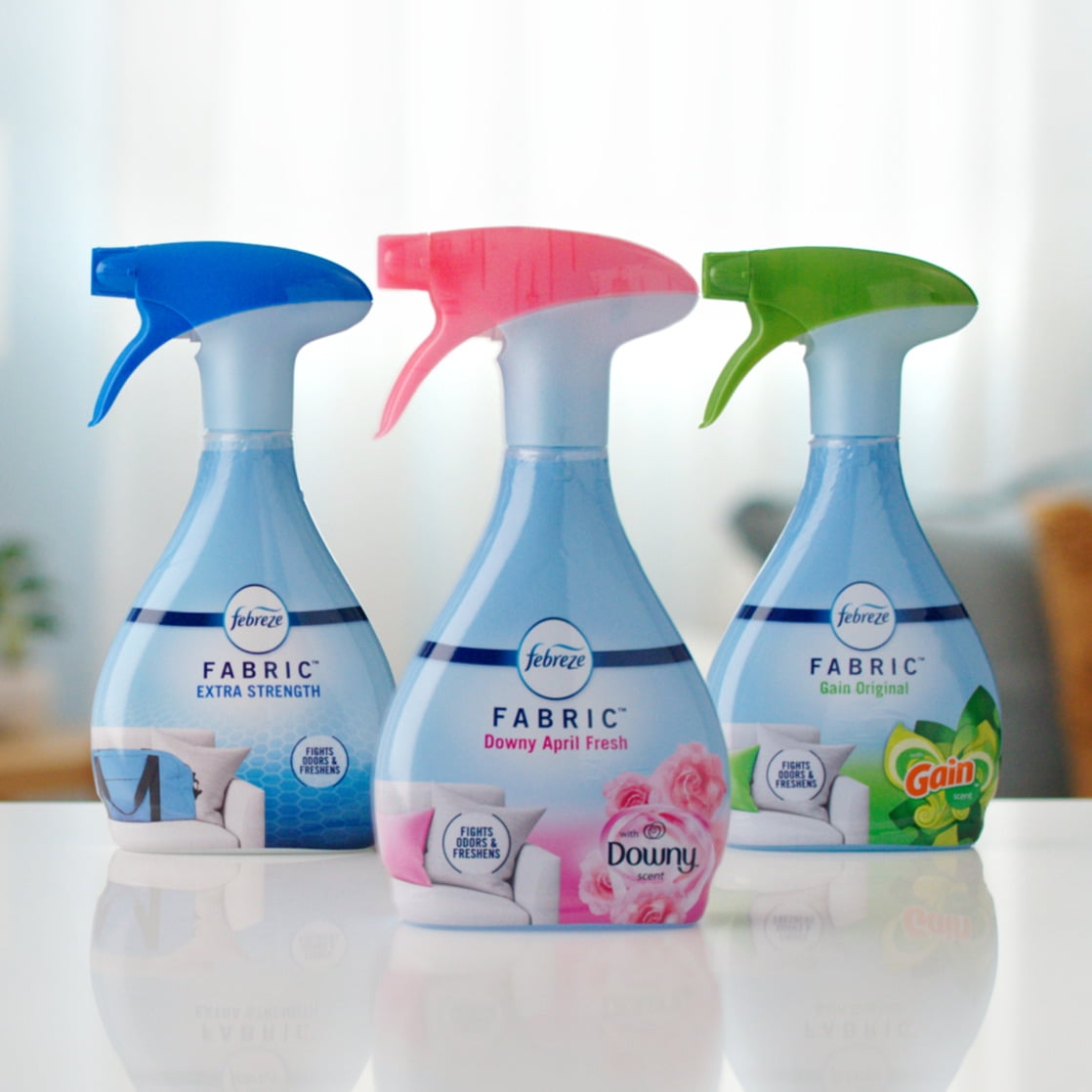 Febreze Fabric Refresher Spray, Odor-Fighting Air Freshener, Downy April Fresh (23.6 fl oz) c2ezj