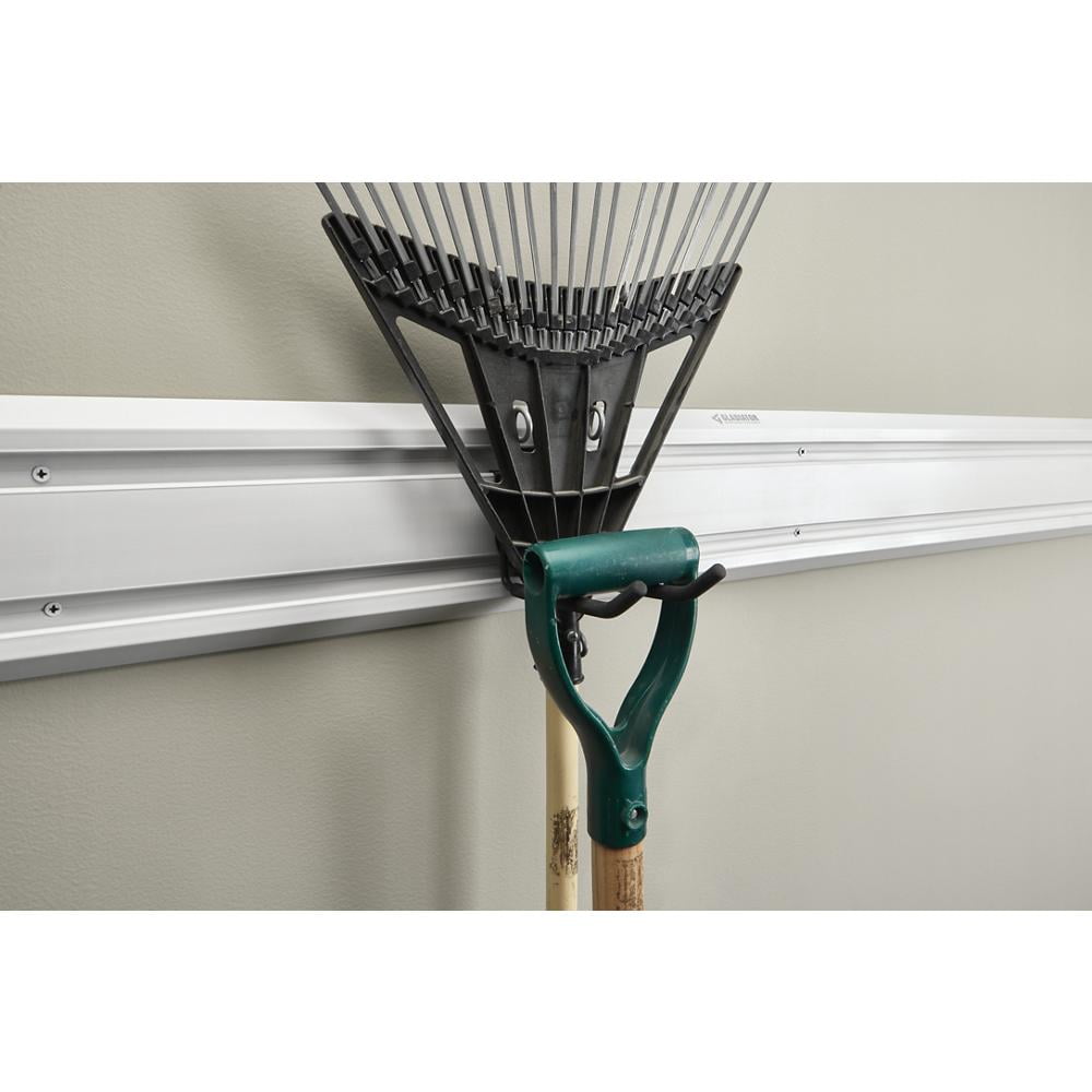 Gladiator GearTrack Wall Storage Channels (Grey, 48 in) kq4ly