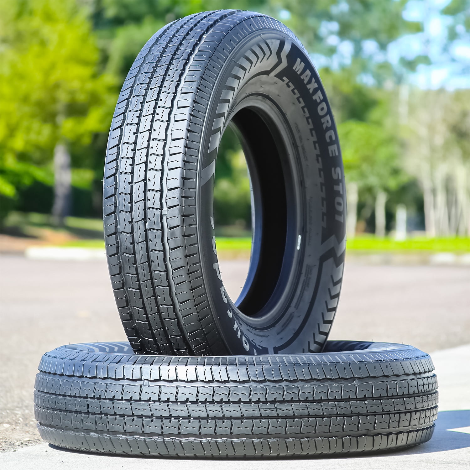Tourador MaxForce ST01 Trailer Tire (ST175/80R13, 8 Ply, Load Range D) 61mtj