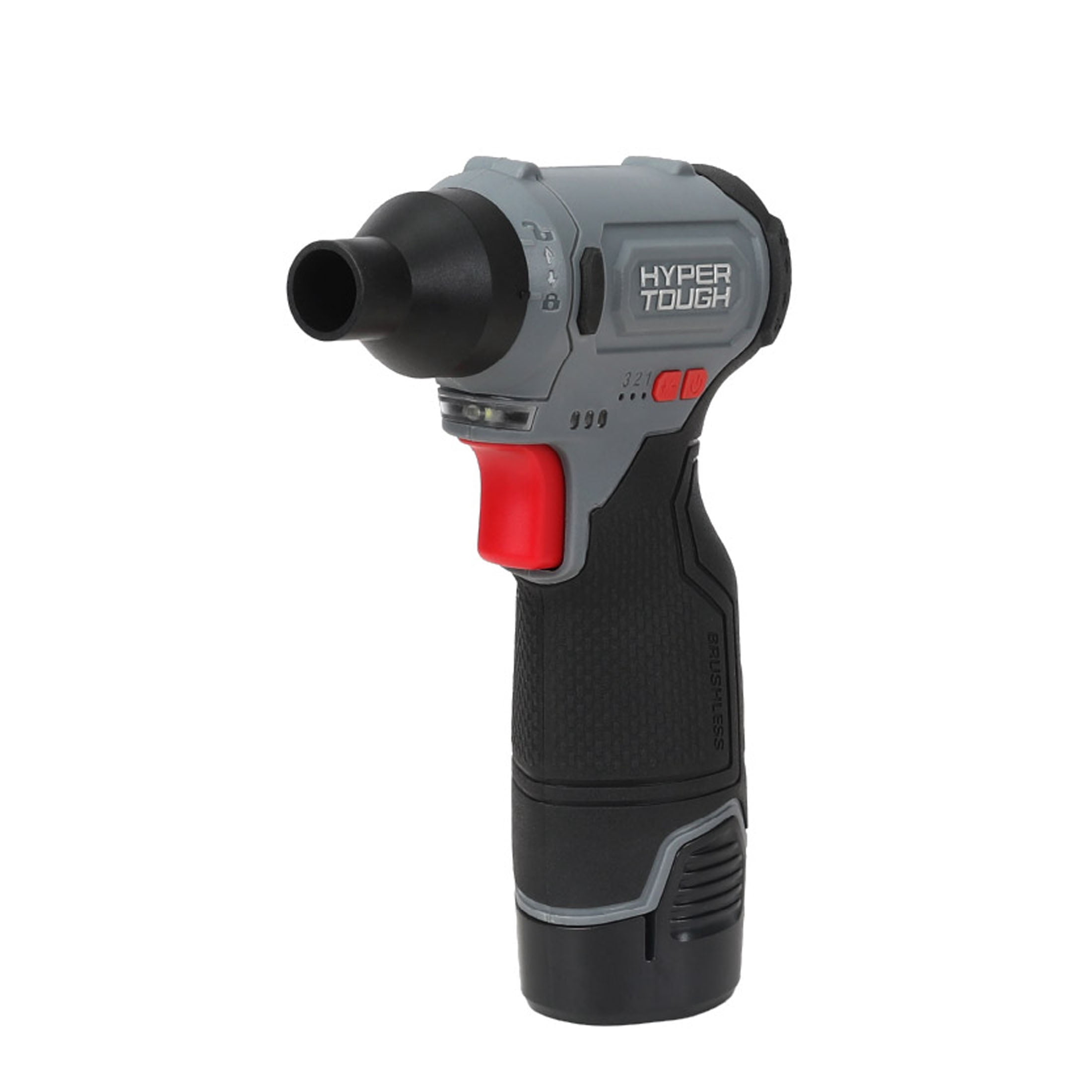 Hyper Tough 12V Cordless Leaf Blower with 180-MPH Airflow and 1.5Ah Lithium-Ion Battery (12V, 1.5Ah) sb54o