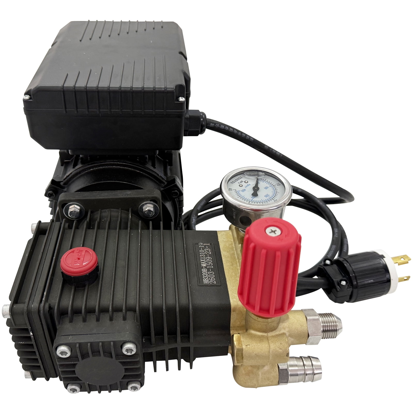 Techtongda Electric Portable High Pressure Car Washer Cleaning Pump System (12L/min) vi00f
