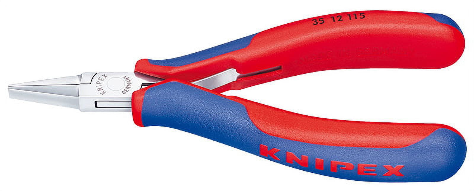 KNIPEX Tools 7-Piece Electronic Pliers Set with Precision Tweezers and Storage Case (Comfort Grip, 7-Piece) qkpr2
