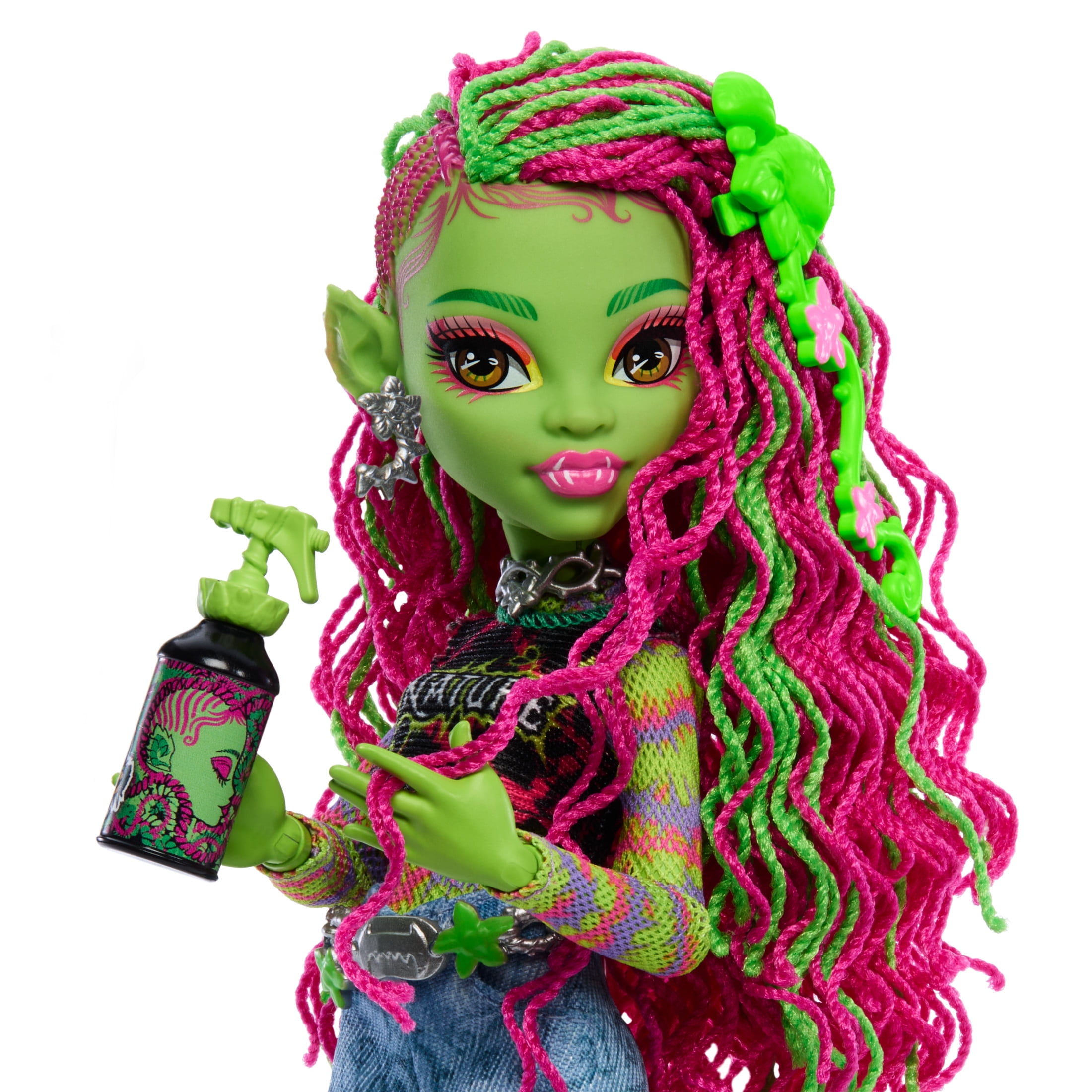 Monster High Venus McFlytrap Fashion Doll with Pet Chewlian and Accessories (11 in) s1vvp