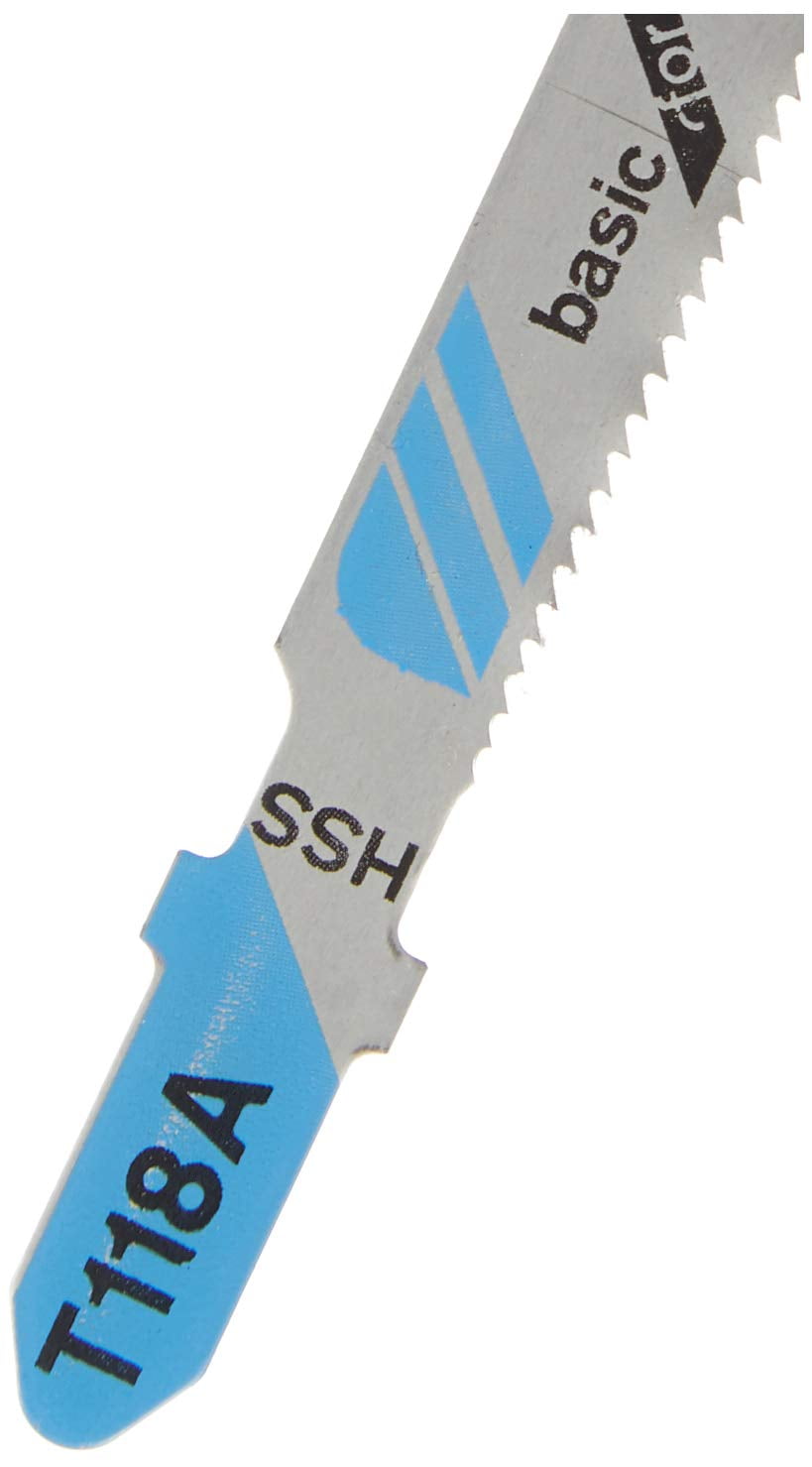 Bosch T 118 A Jigsaw Blade Set for Metal (5 Pack, 3.62 in) vtu94