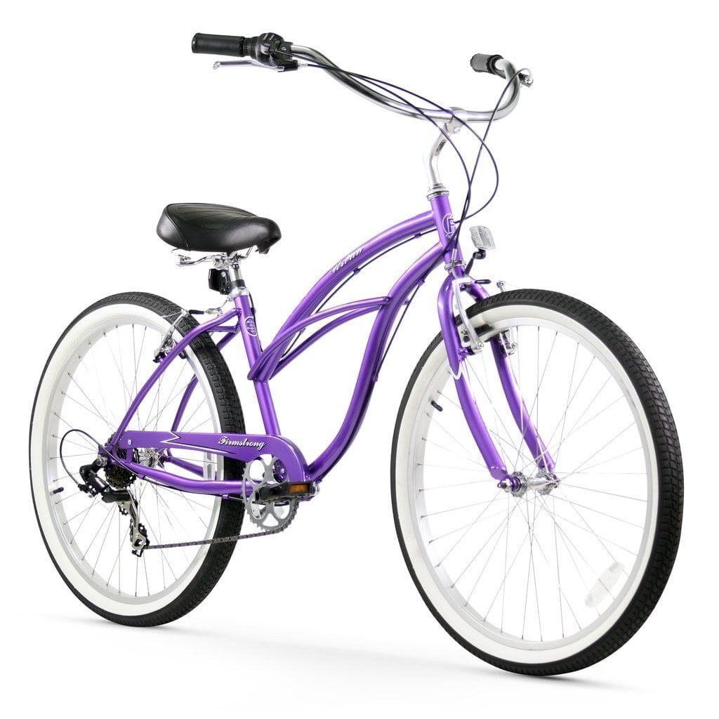 Firmstrong Urban Lady Beach Cruiser Bicycle (Purple, 26 in) kigyf