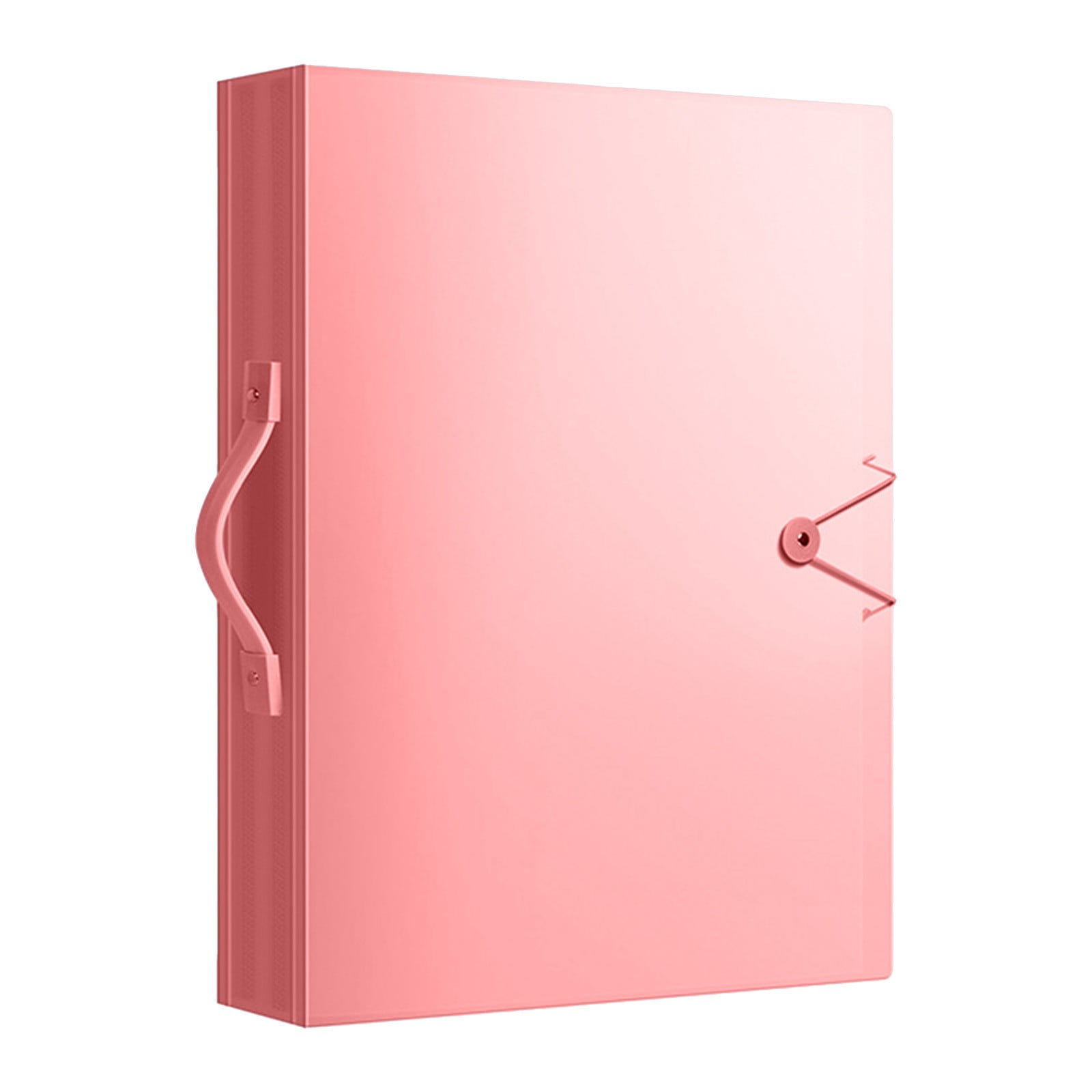 Inerposs Large Art Portfolio Folder, 30-Pocket Display Book for Artwork Storage (Pink, 17.3 in x 11.8 in) jdco4