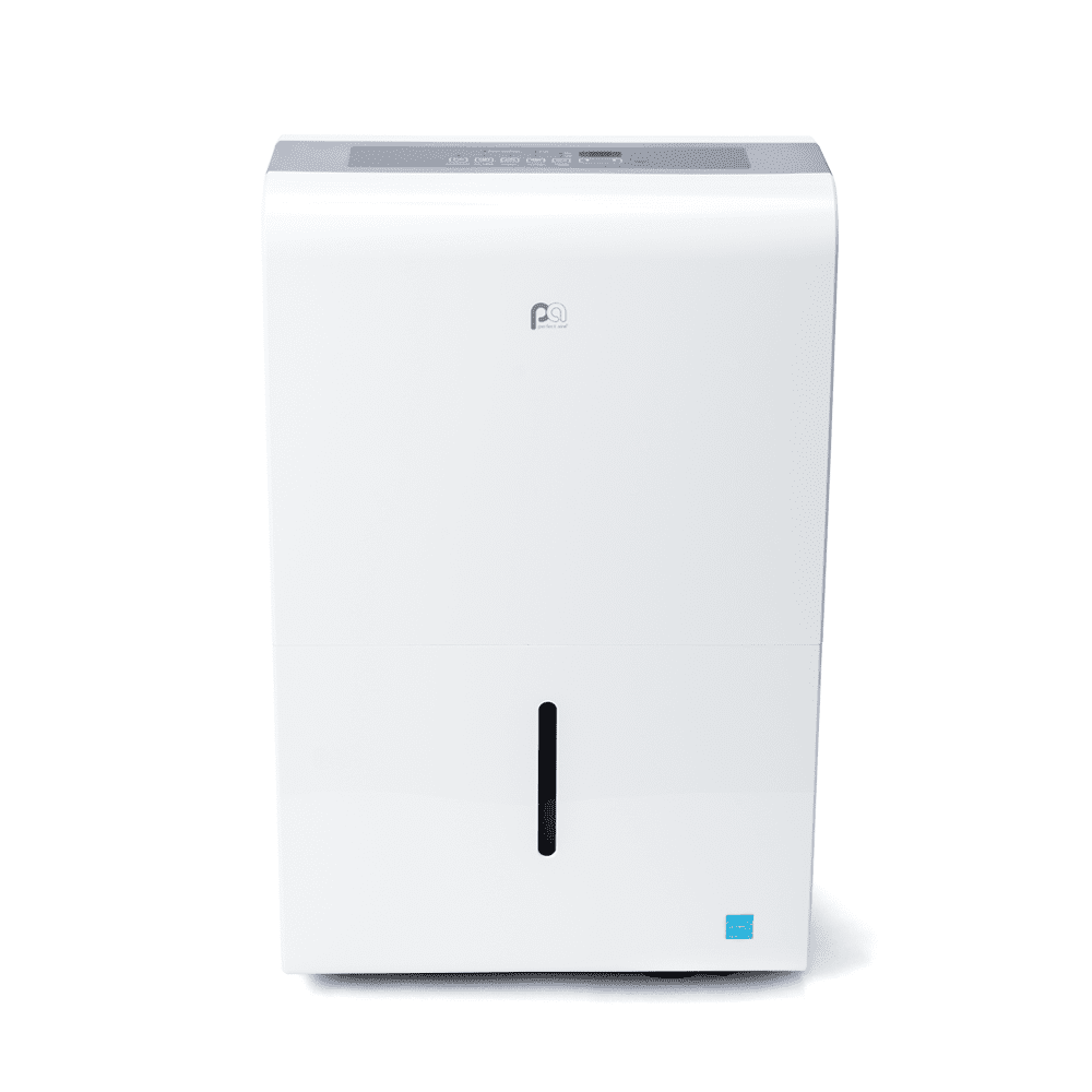 Perfect Aire 35-Pint Energy Efficient Dehumidifier for Basements and Bathrooms (White, 592 sq ft) nxan7