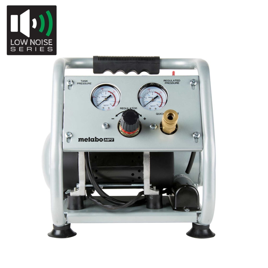Metabo HPT Quiet Oil-Free Air Compressor (1 gal, 25.2 lb) s1edh