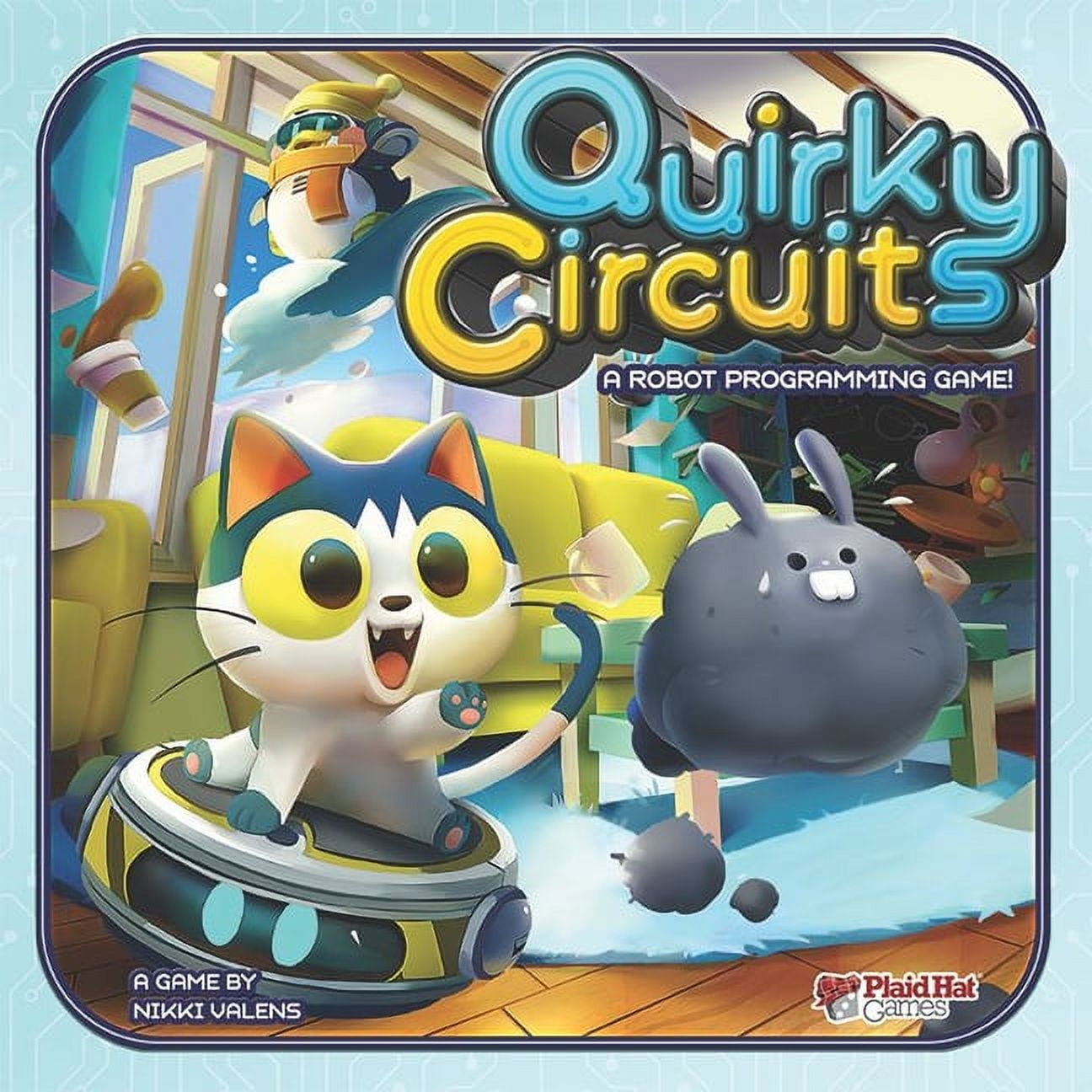 Plaid Hat Games Quirky Circuits Penny and Gizmos Board Game Expansion (1 Pack) z3ghe