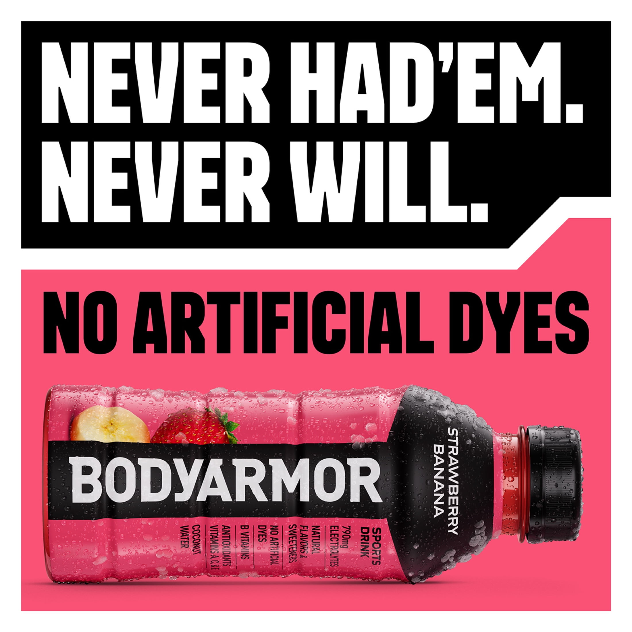 BODYARMOR Sports Drink Electrolyte Beverage Orange Mango (Orange, 16 fl oz) xf10o