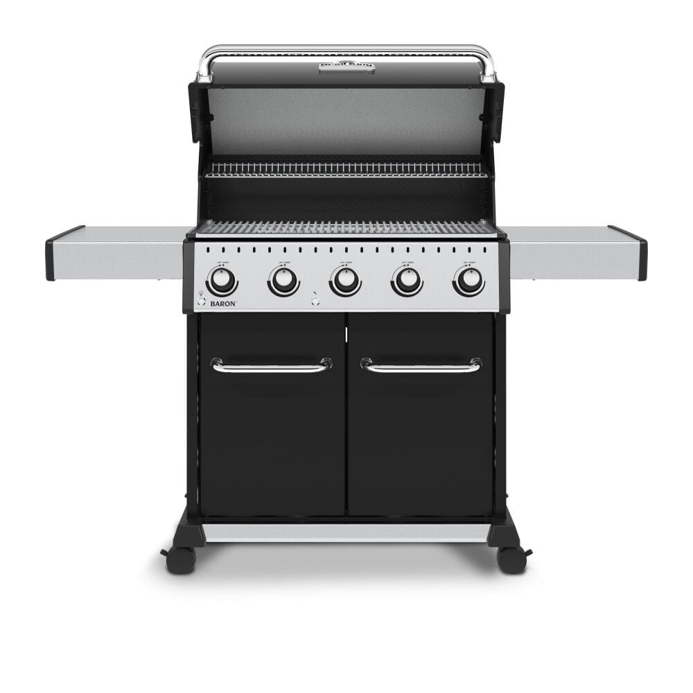 Broil King Baron 520 Pro Liquid Propane Gas Grill (Black, 780 sq in) pesbm