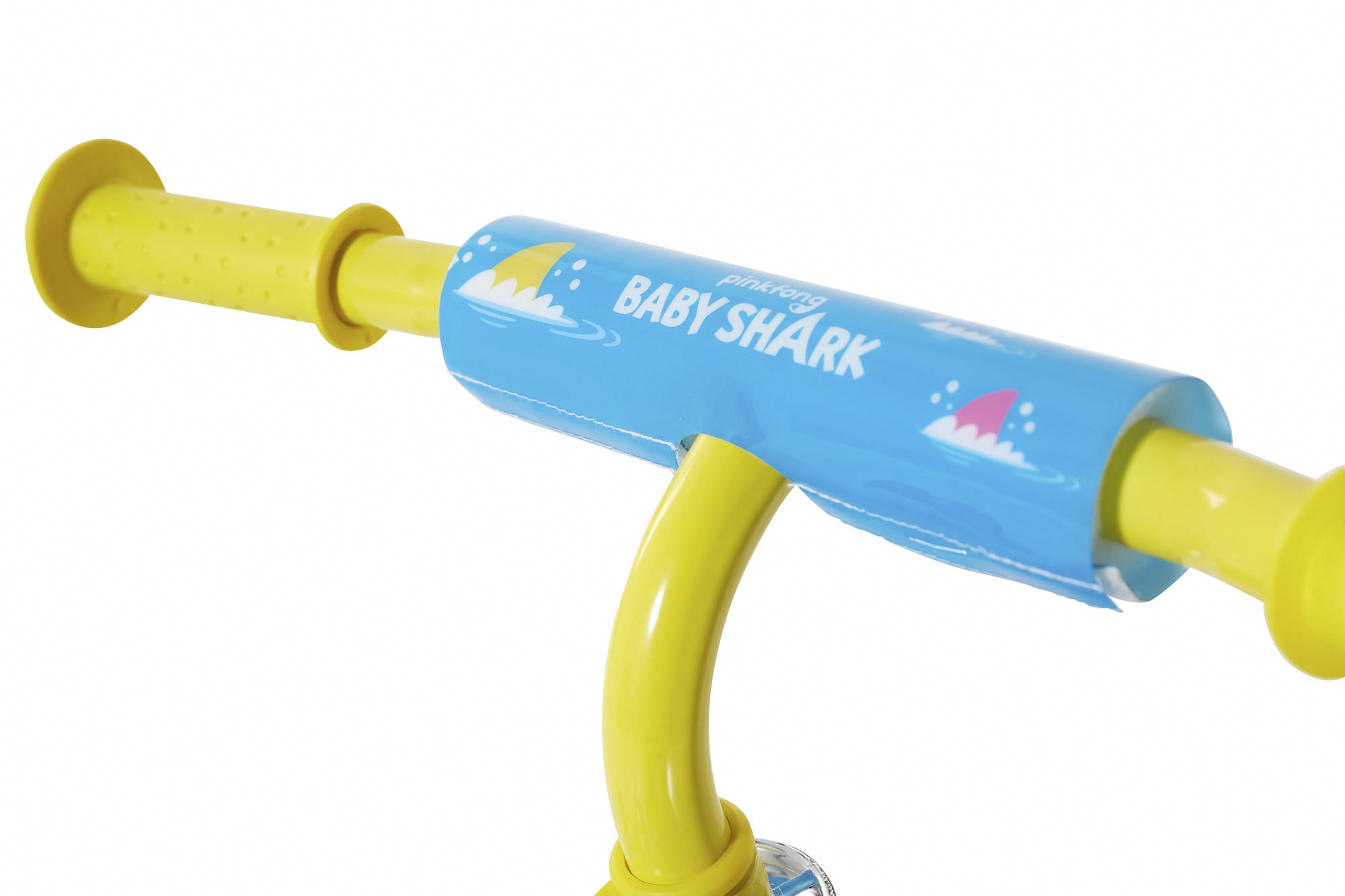 Baby Shark 10 in Toddler Tricycle with Sturdy Steel Frame (Yellow, 10 in) l15cb