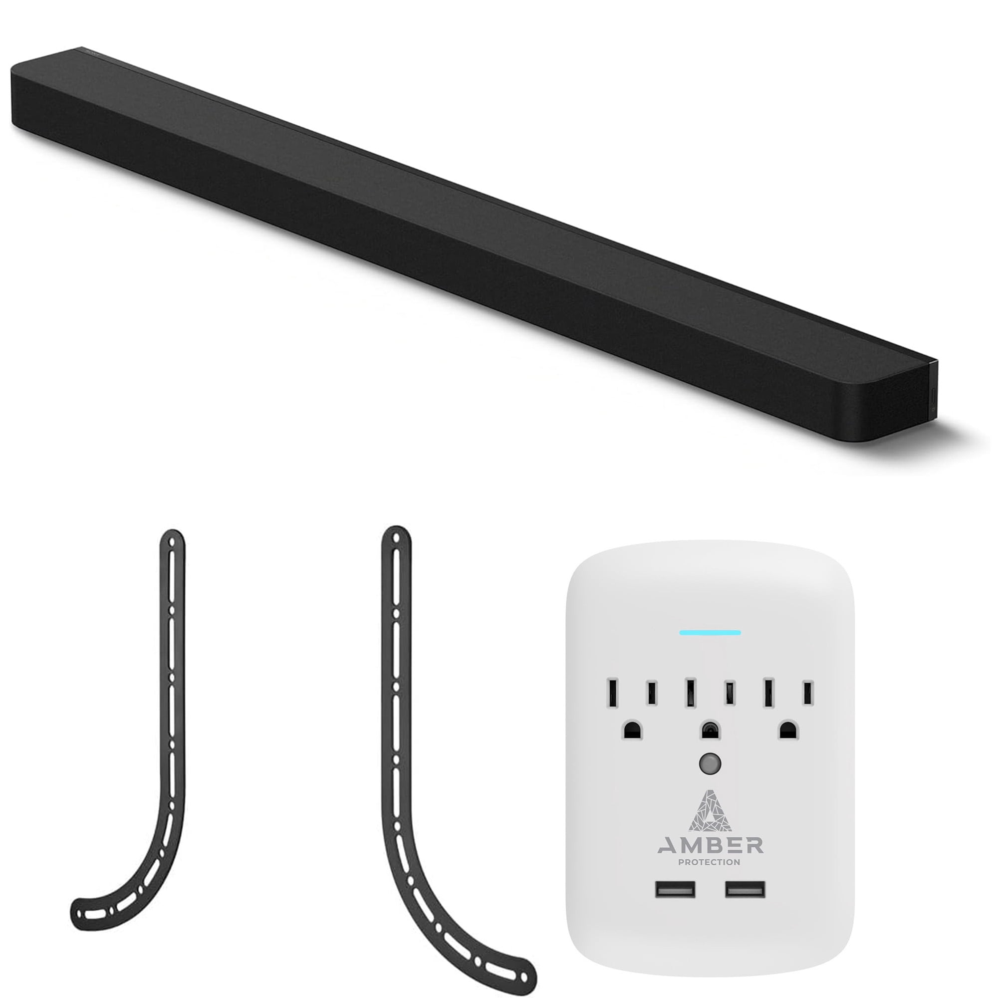 Sony HT-A9000 BRAVIA Theater Bar Soundbar System with TV Mount and Surge Protector (Black) 33qkm