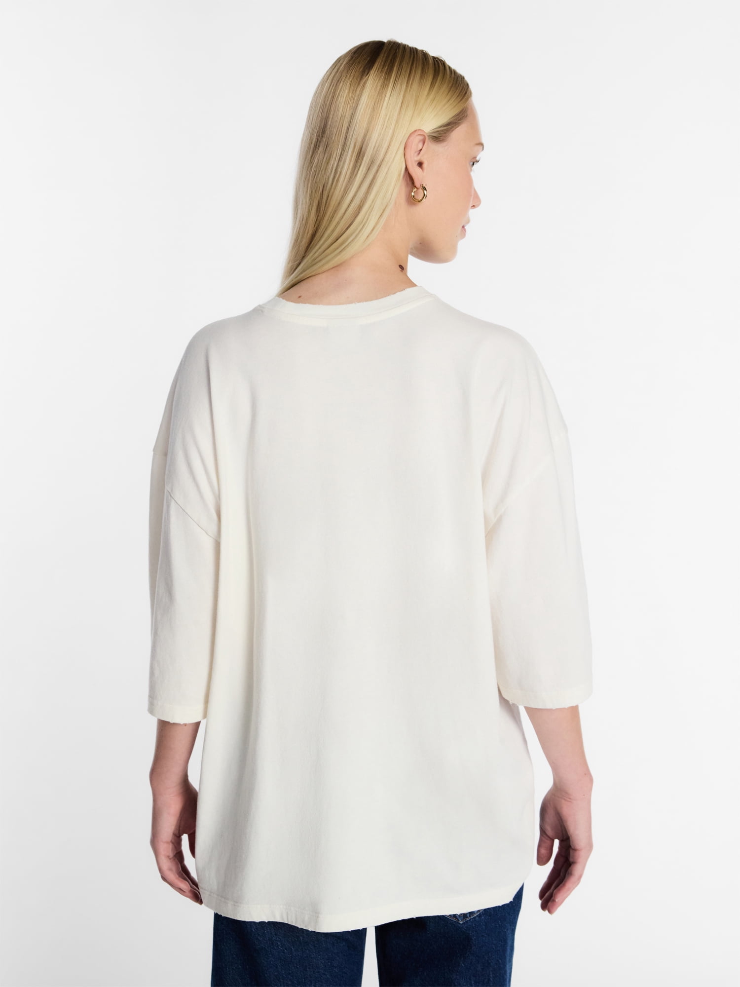 Kacey Lee Women's Middle of Nowhere Graphic Tee, Relaxed Fit Cotton Crewneck (XS-XXL) iu1f7