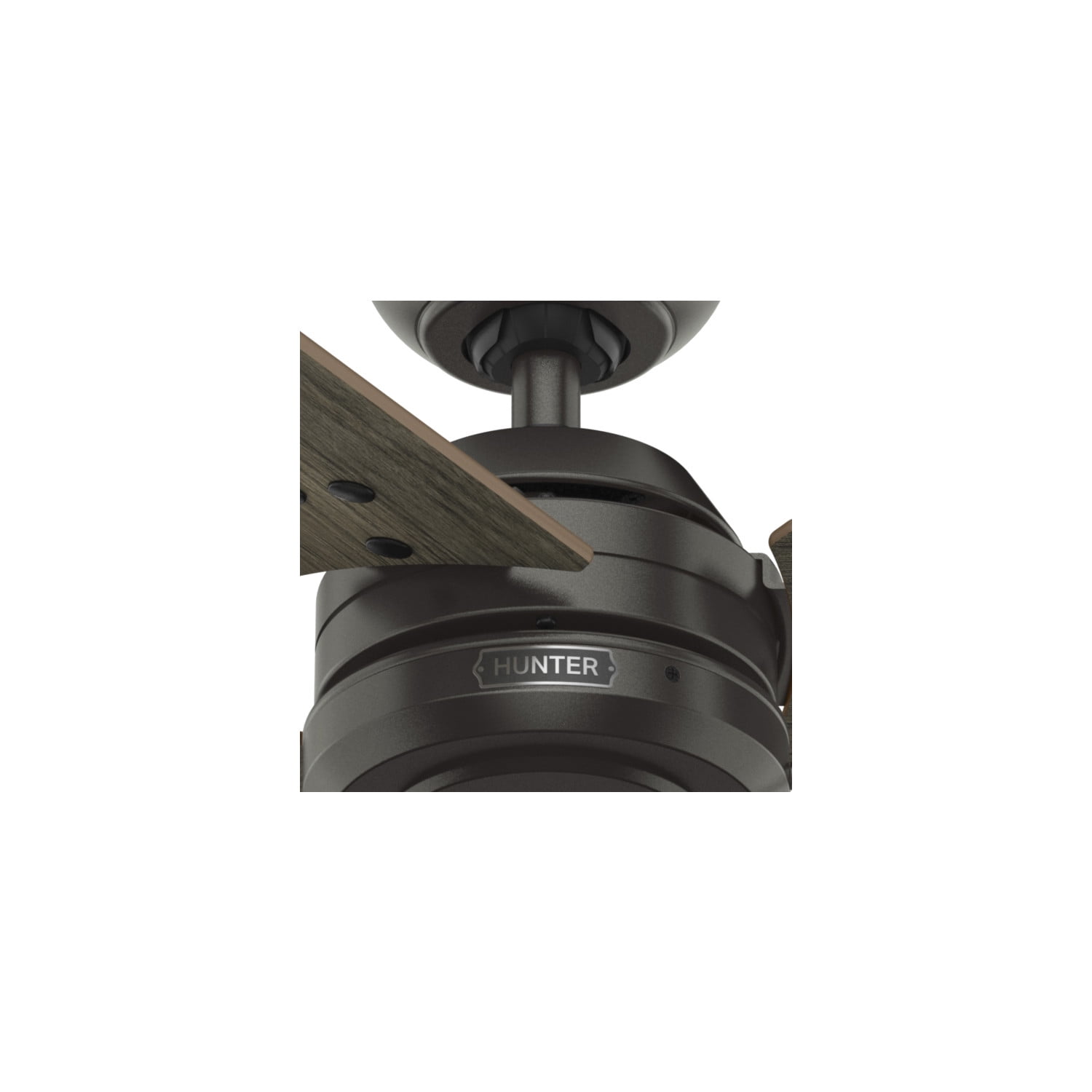 Hunter Cassius Ceiling Fan (Noble Bronze, 52 in) lmk63