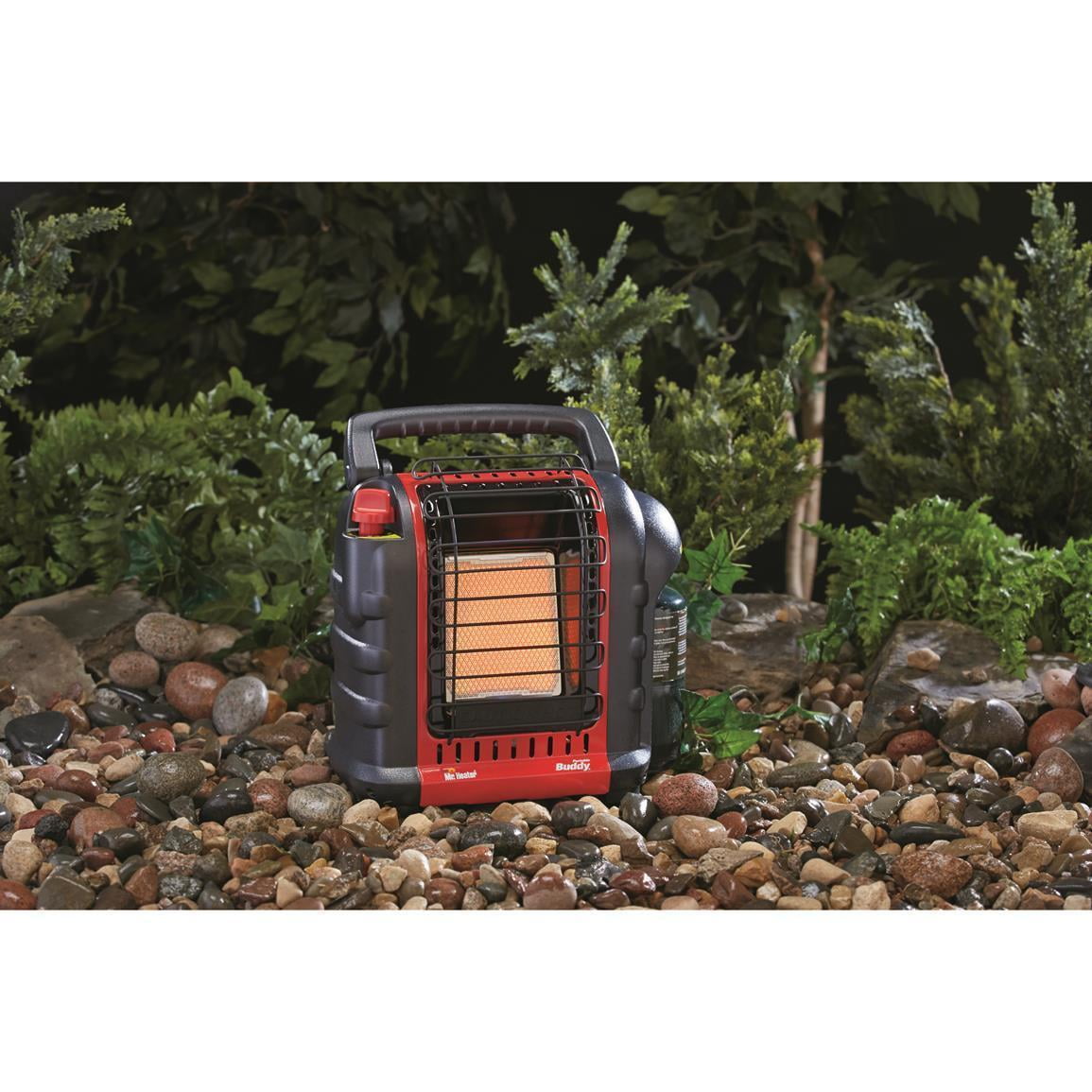 Mr. Heater Portable Buddy Heater and Carry Bag Bundle (Black, 9000 BTU) 8n7lv