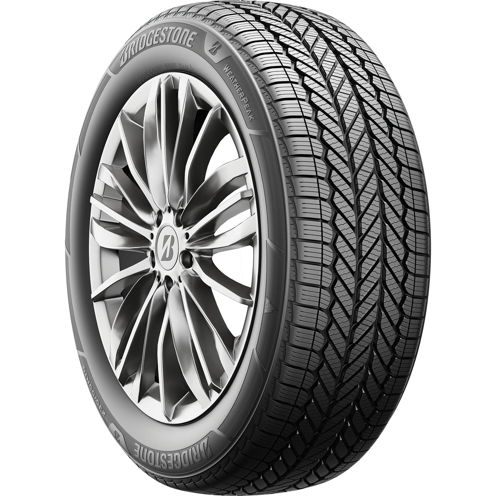 Bridgestone Weatherpeak All Weather Passenger Tire (235/55R18) hneqf