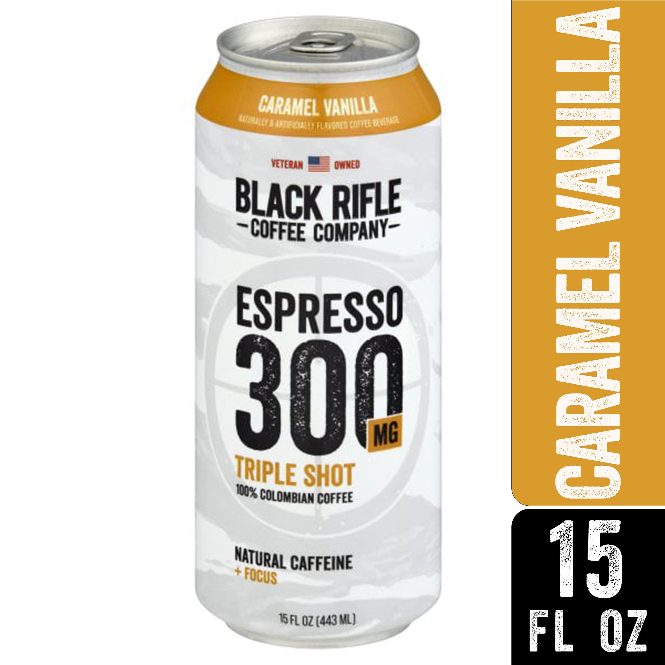 Black Rifle Coffee Company Espresso Triple Shot Caramel Vanilla (15 oz) axqxg