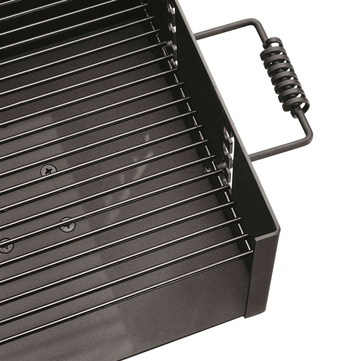 Guide Gear Heavy-Duty Park-Style Charcoal Grill (Black, 232.5 sq in) v1v7h