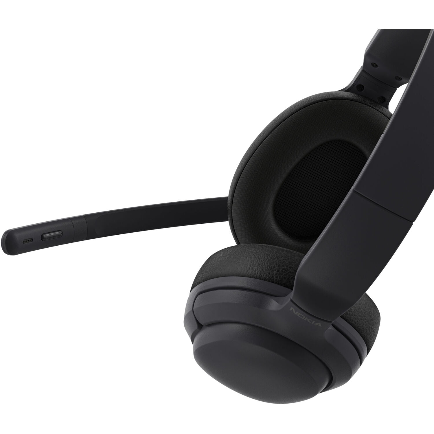 Nokia CB-301BK Comm Band Pro 2-in-1 Wireless Headset, Noise Cancelling Over-Ear (Black) 1cmwl