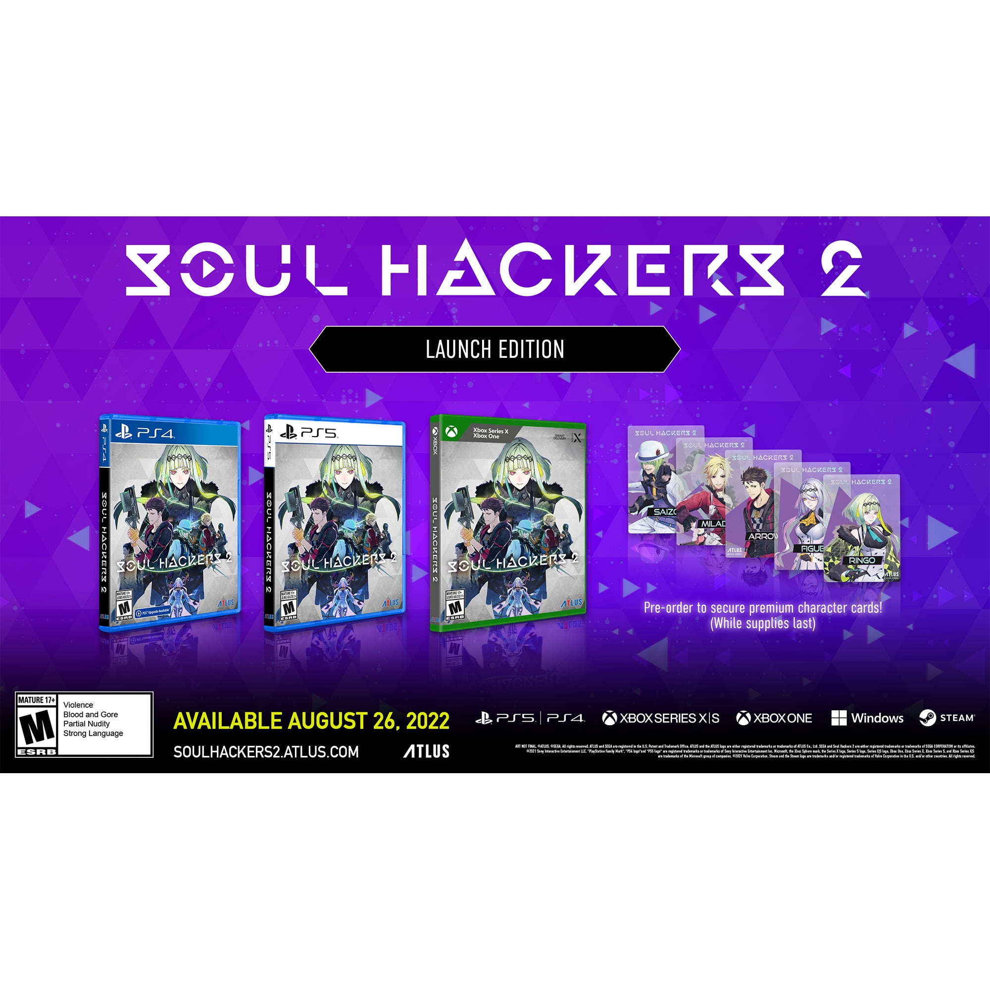 Atlus Soul Hackers 2: Launch Edition (Xbox Series X, Xbox One) ub97o