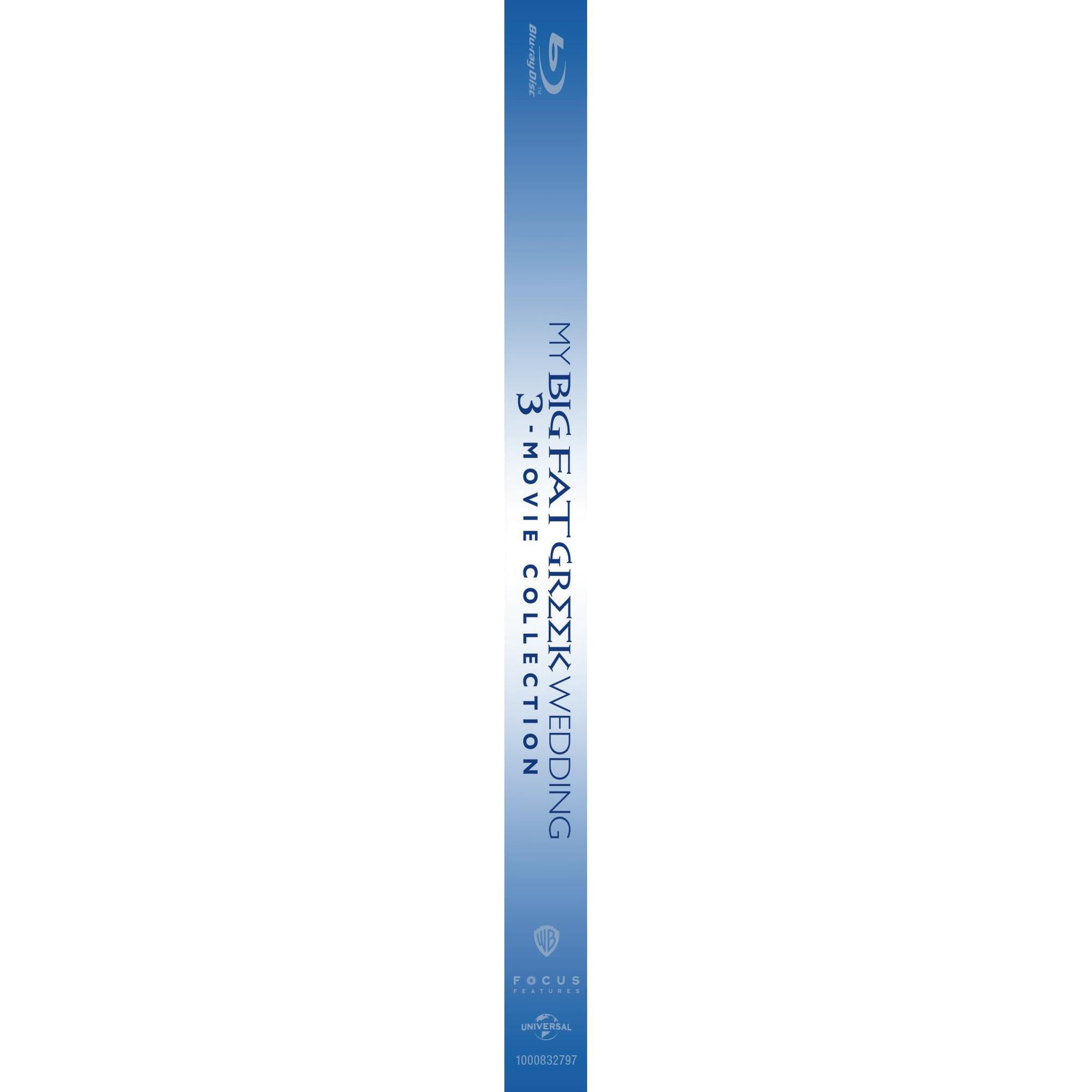 SDS My Big Fat Greek Wedding 3-Movie Collection (Blu-ray + Digital Copy, 3 Disc Set) 00g91