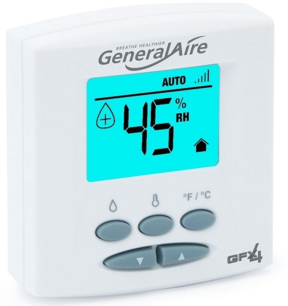 GeneralAire 4400A Whole House Fan-Assist Automatic Humidifier (White, 15.75 in x 16.63 in x 6.75 in) 93pdo