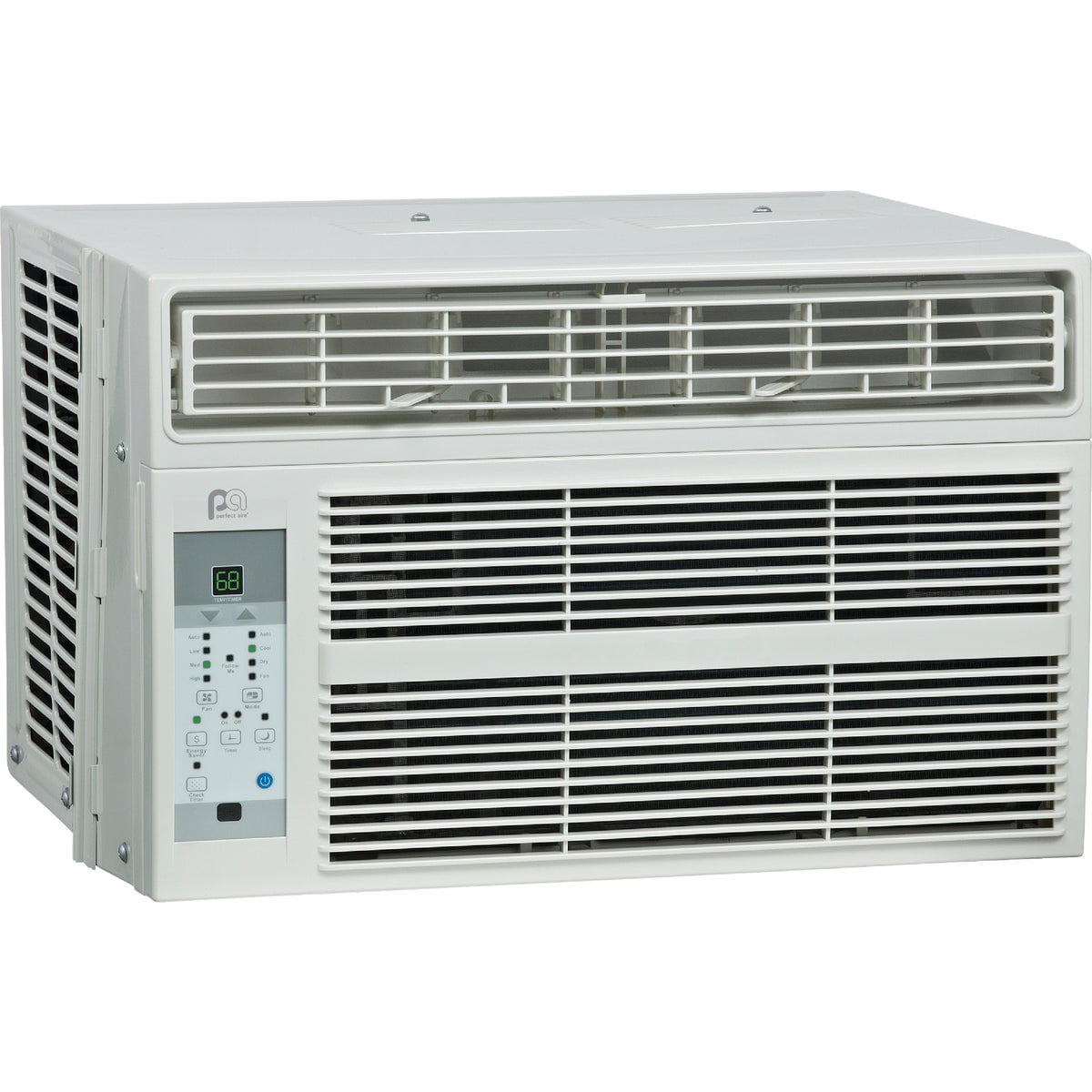 Perfect Aire 6000 BTU Window Air Conditioner (Grey, 250 Sq Ft) 5qus0