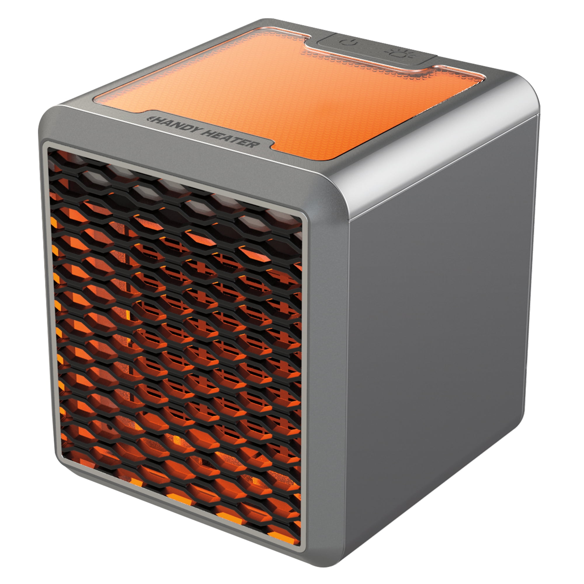 Handy Heater Pure Warmth Electric Ceramic Space Heater (Grey, 1200 Watt) tnjy0