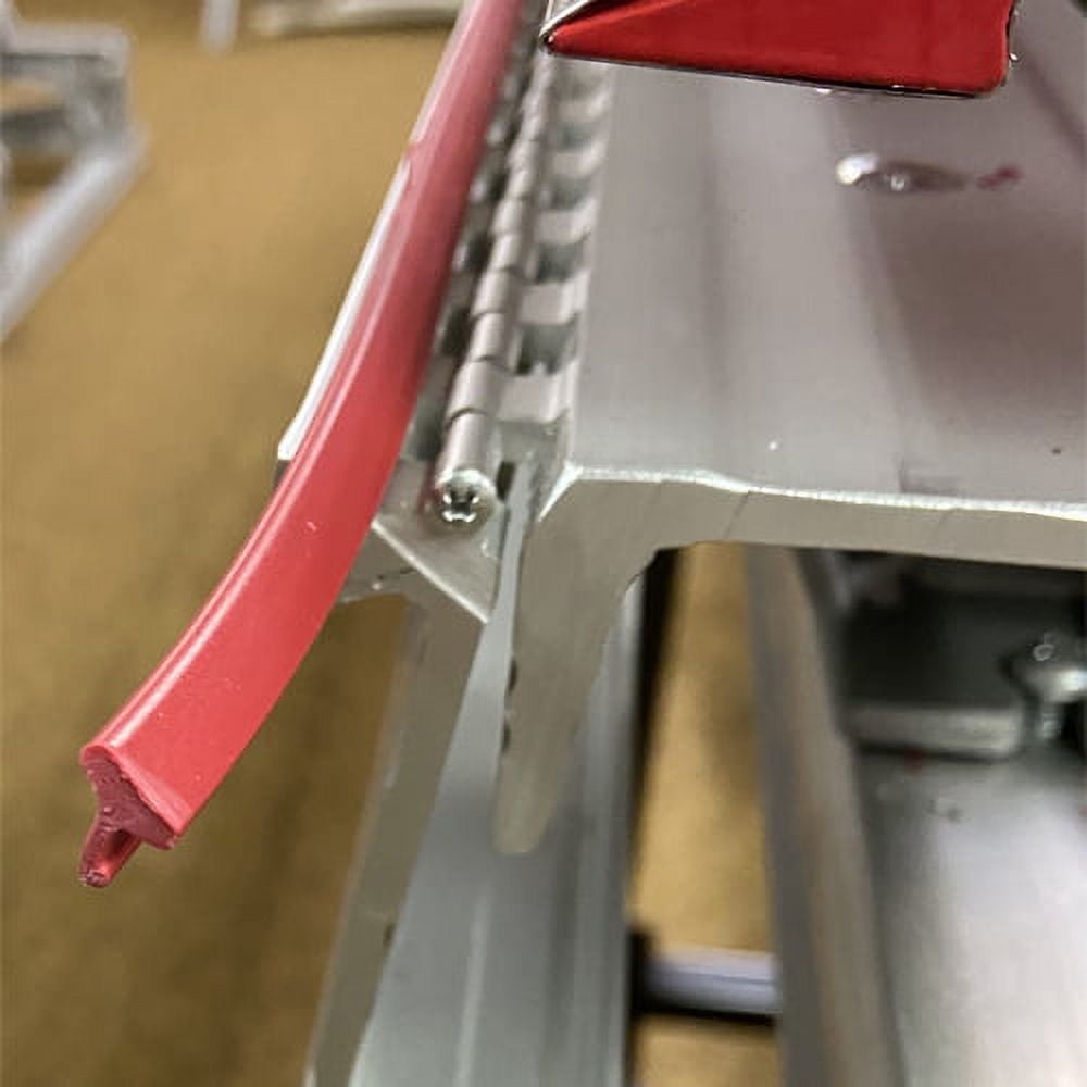 Van Mark Siding Brake Replacement Vinyl Strips for Trim-A-Brake I (Red, 2 Pack) 6v181