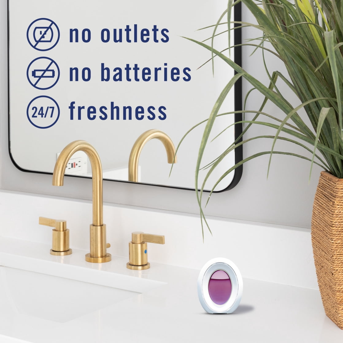 Febreze BATH Air Freshener Berry & Bramble (Berry & Bramble, 0.25 fl oz, 3 Pack) iwc6z