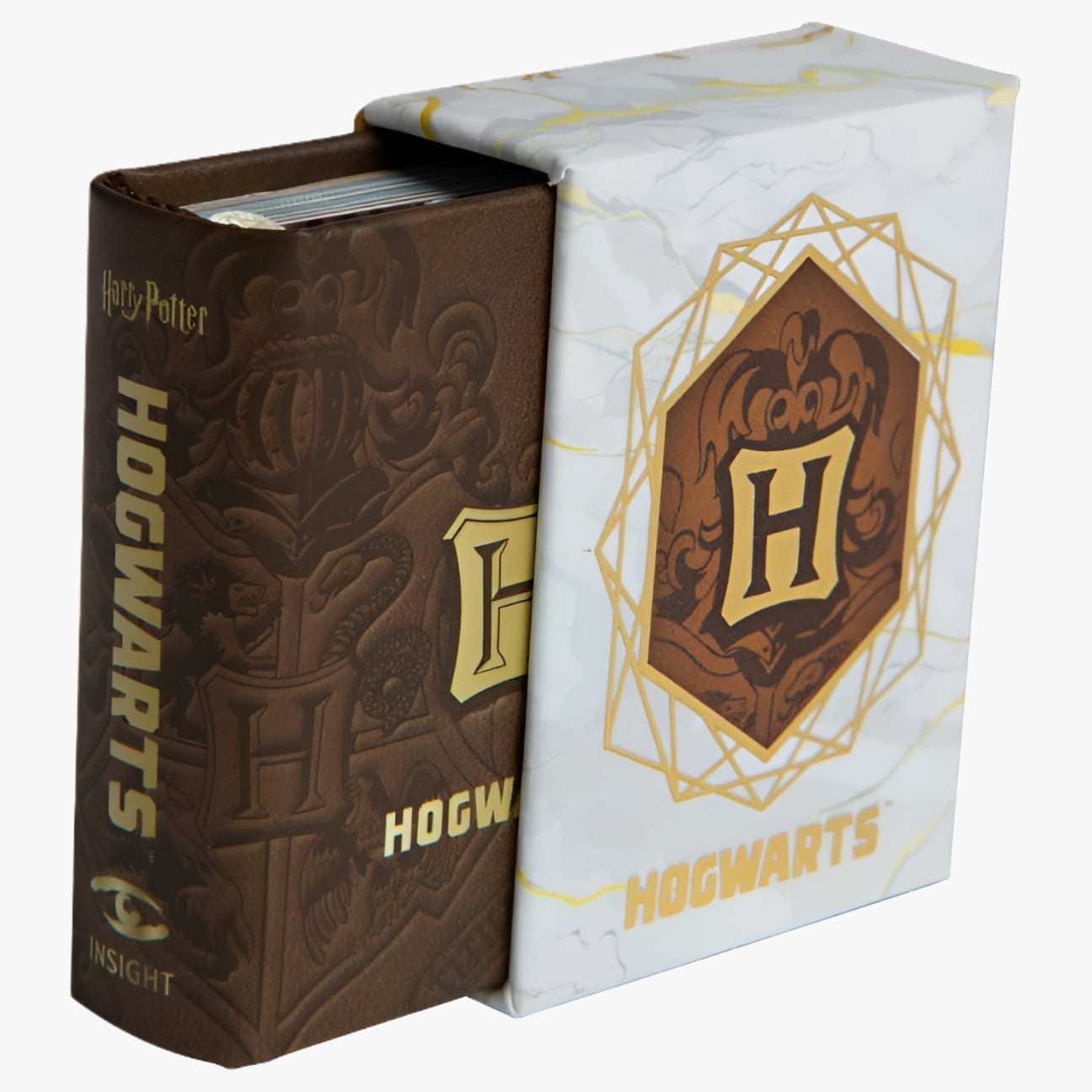 Harry Potter Hogwarts School of Witchcraft and Wizardry Miniature Art Book (Collectible Pocket Size) 3bgs0