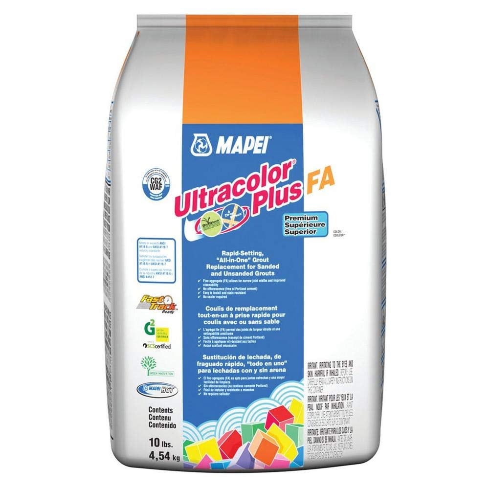 Mapei Ultracolor Plus FA Rapid-Setting Grout (Chamois, 10 lb) ud0z8