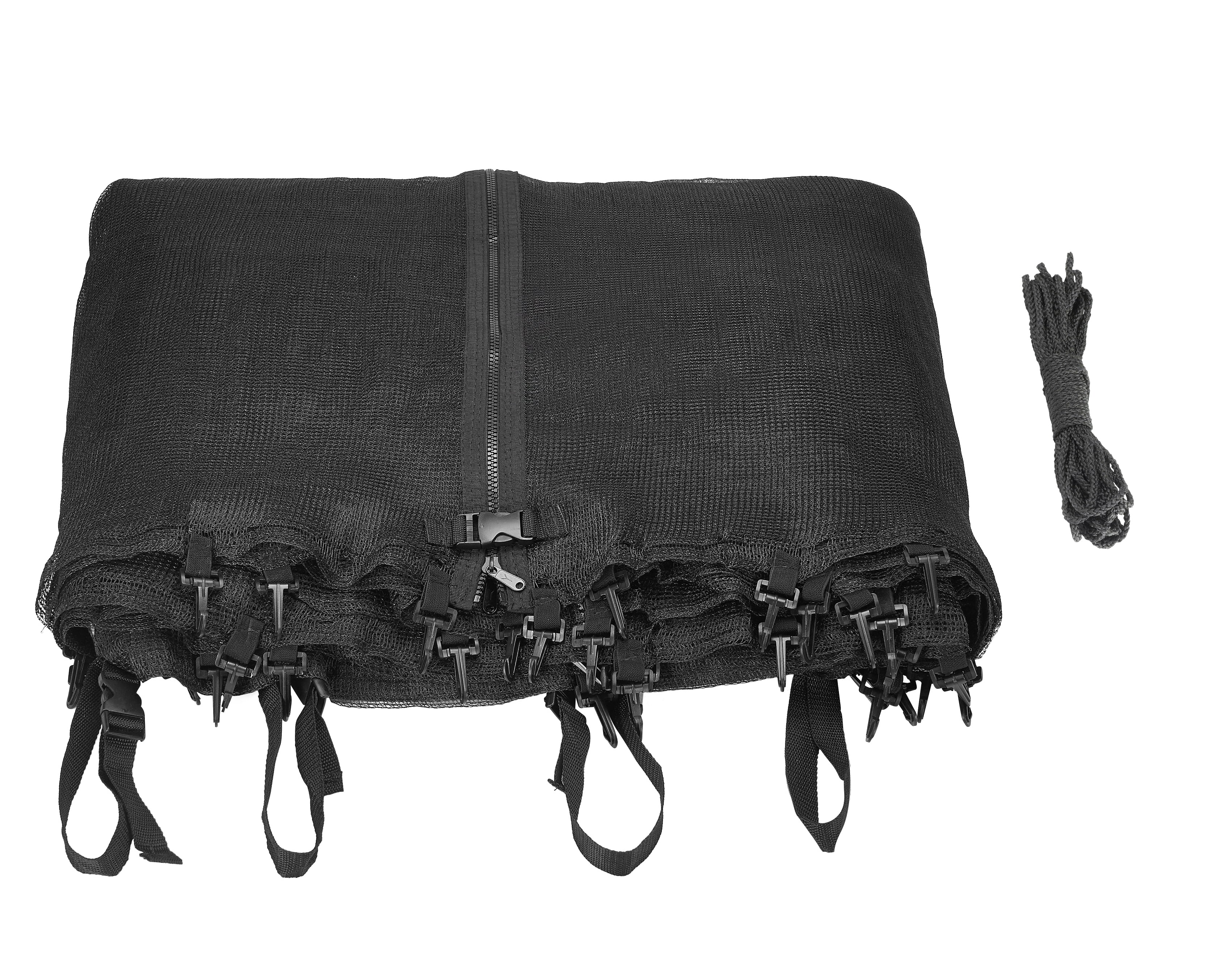 Upper Bounce Trampoline Replacement Safety Net for 9 ft x 15 ft Rectangular Frames (Black, 9 ft x 15 ft) 7tkdf