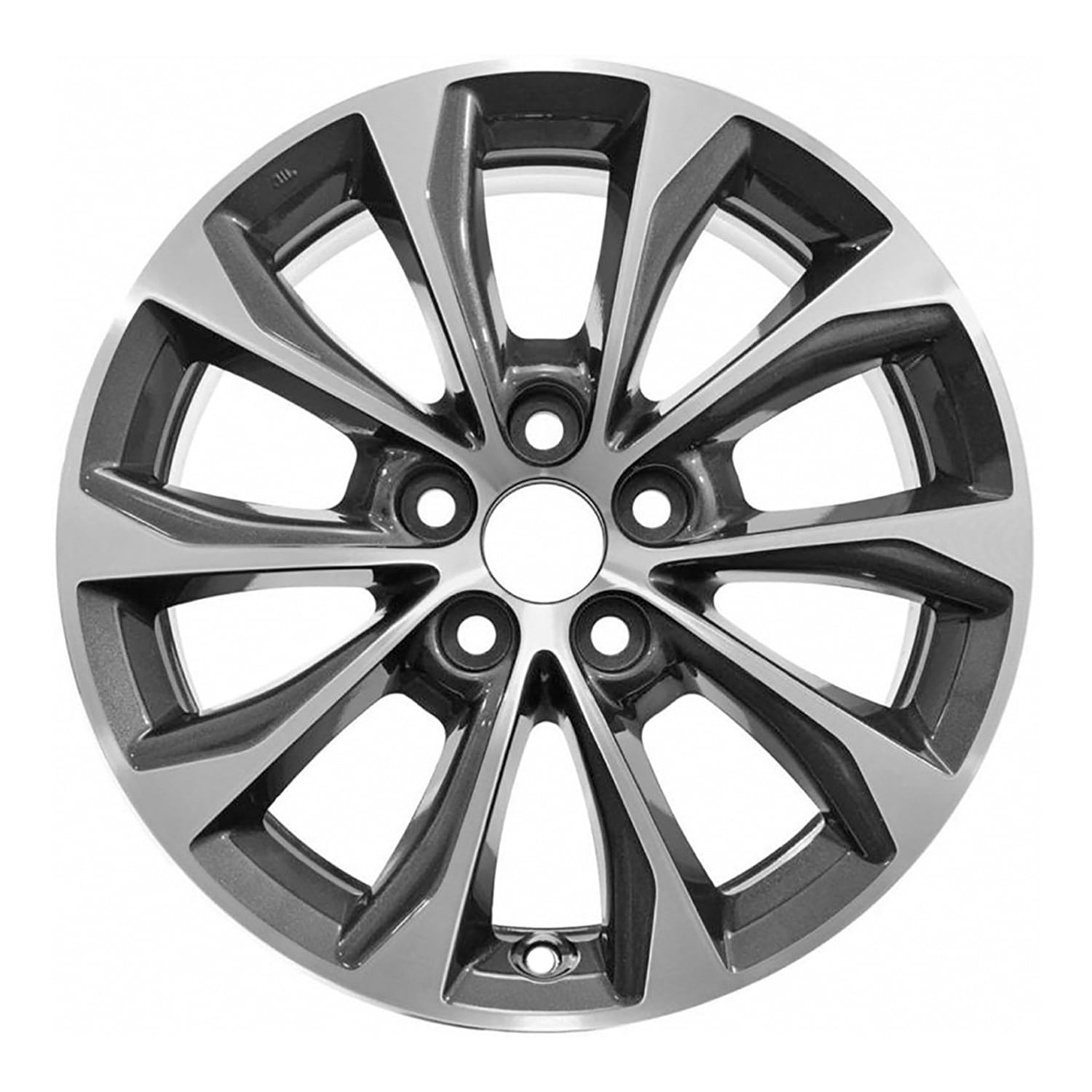 Toyota Aluminum Wheel 17 in x 7 in 10-Spoke Rim for 2016-2018 Avalon (Charcoal, 17 in) n6z1a