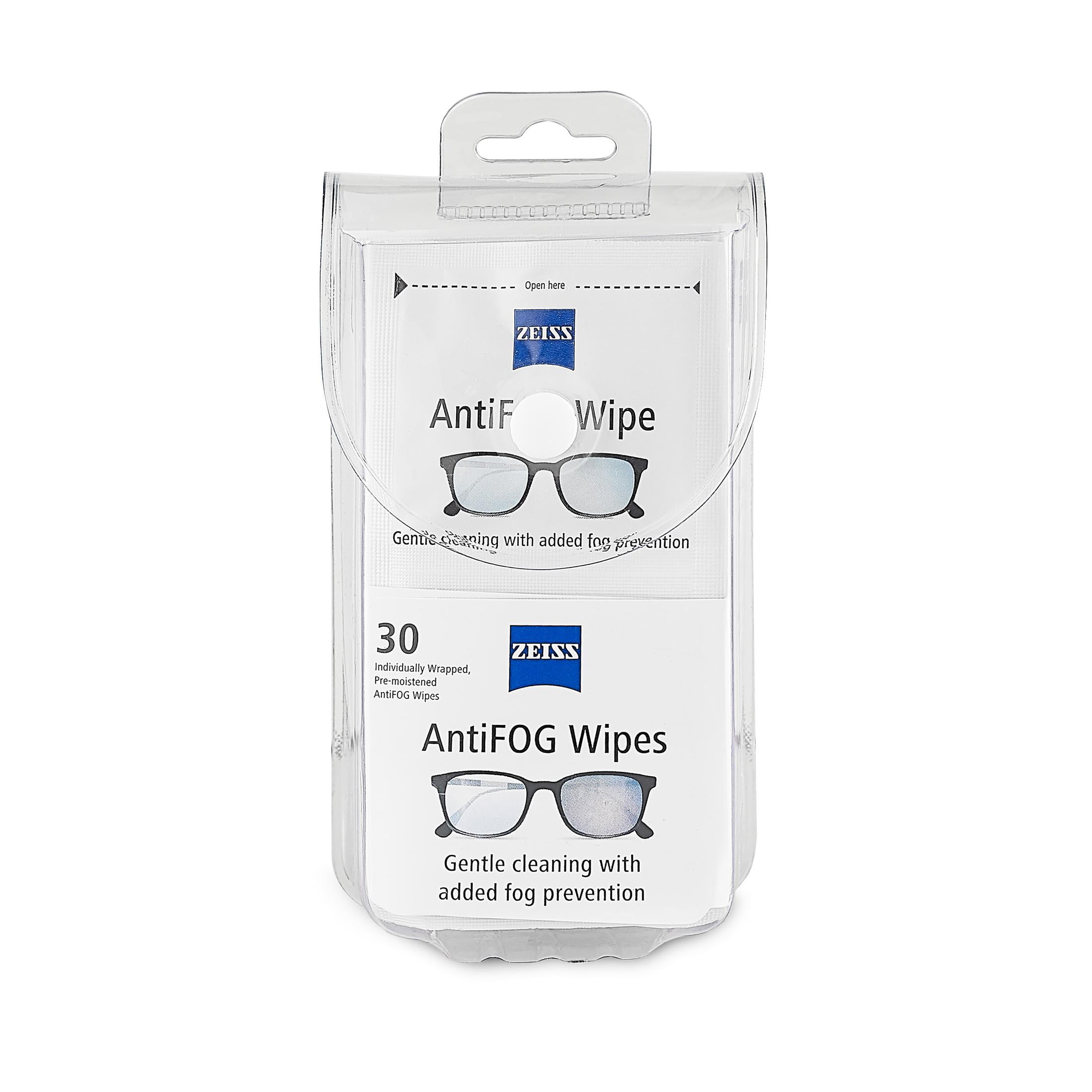 ZEISS Anti-Fog Lens Cleaner Wipes for Eyeglasses and Optical Surfaces (30 Count) ndotg