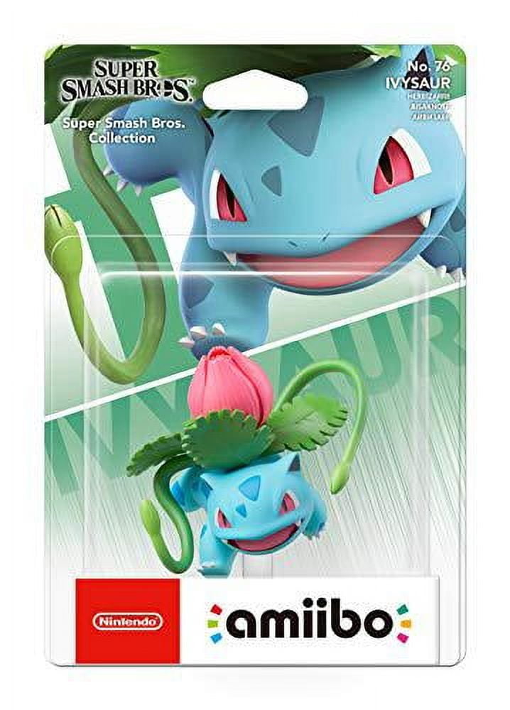 Nintendo Amiibo Ivysaur Figure for Nintendo Switch (One Size) 9ksrw