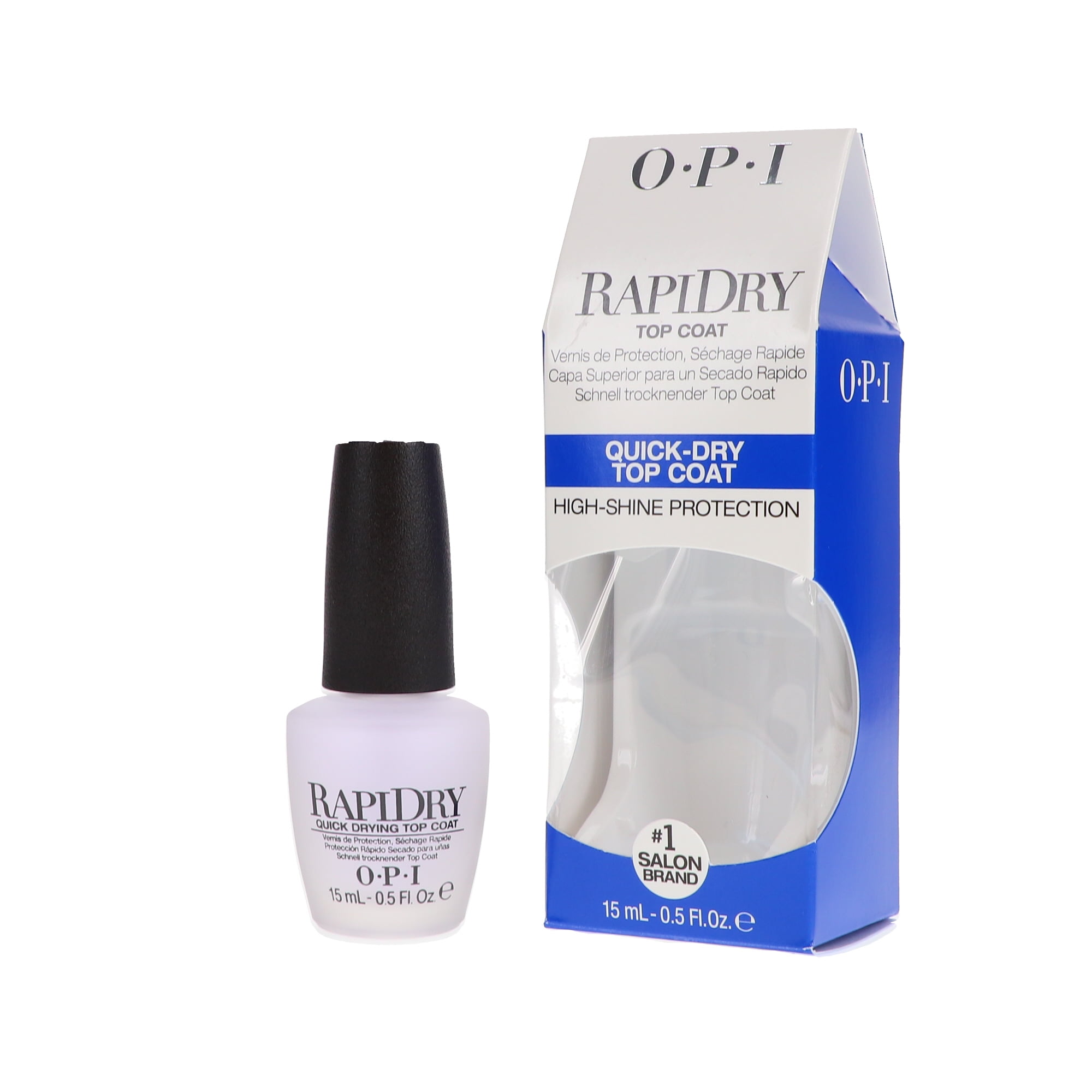 OPI RapiDry Top Coat Nail Polish, High-Gloss Quick-Dry Finish (Clear, 0.5 oz) l1c48