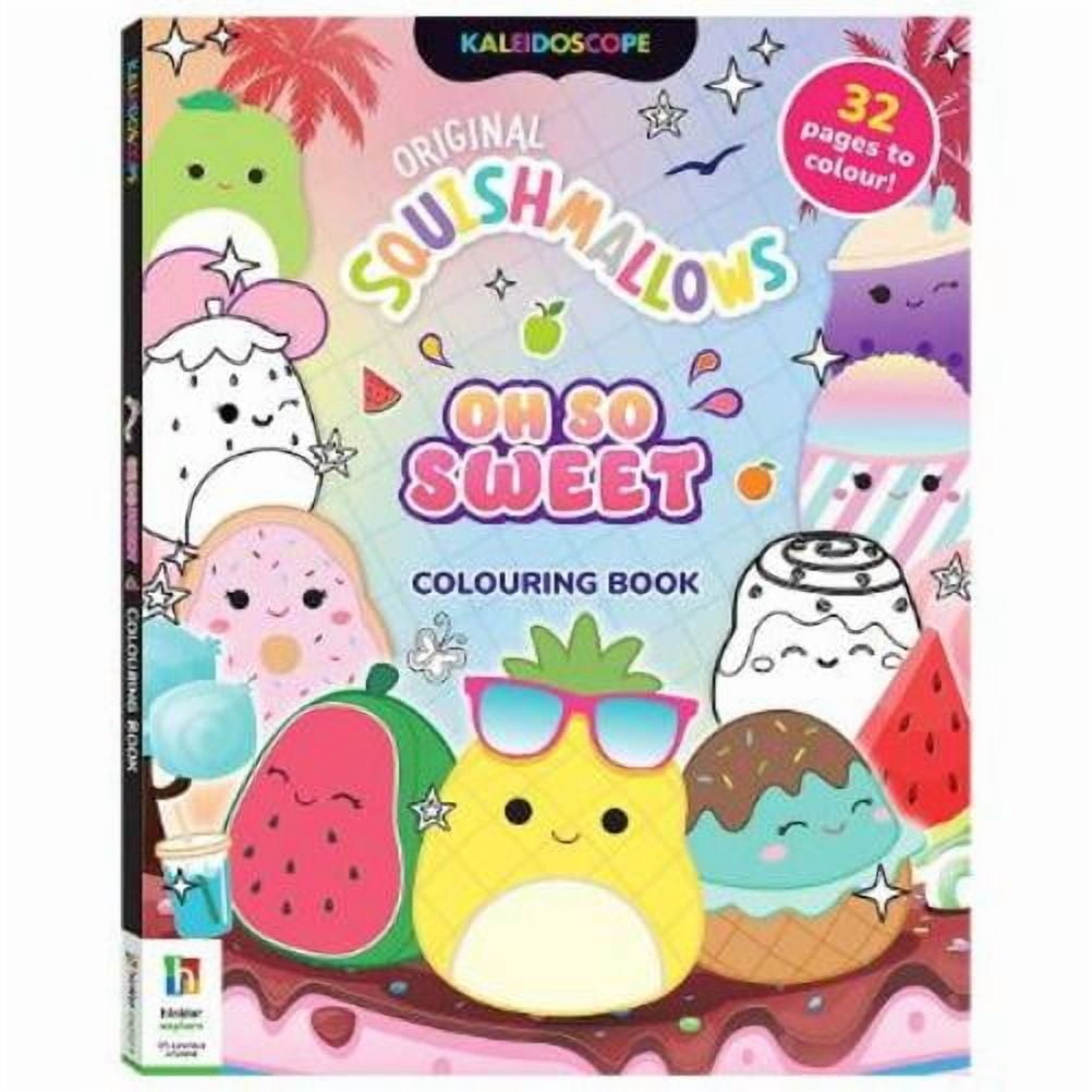 Hinkler Books Kaleidoscope Squishmallows Coloring Book Oh So Sweet (Paperback, 11 in x 8.5 in) o462f