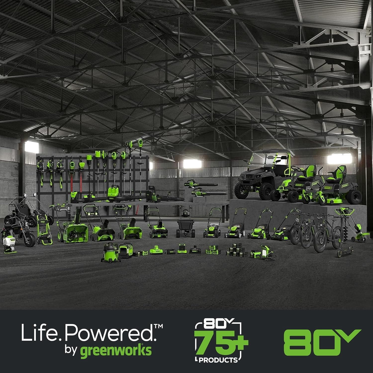 Greenworks 80V 3000 PSI Dual-Port Pressure Washer (2.0 GPM, Heavy-Duty Cleaning, Tool-Only) cqun2