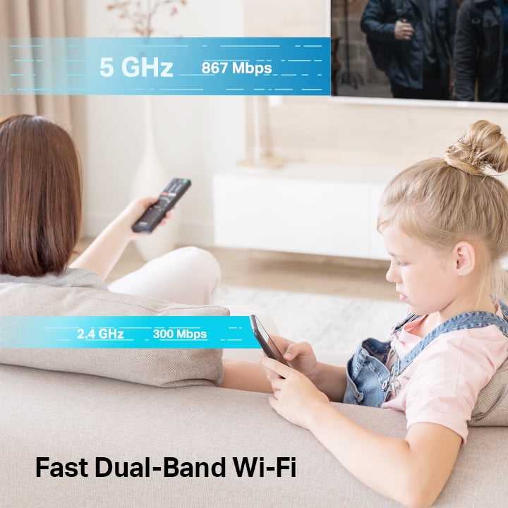TP-Link Archer C54 AC1200 Dual-Band WiFi Router, High-Speed MU-MIMO Wireless Internet Access (4.5 in) vy5w1