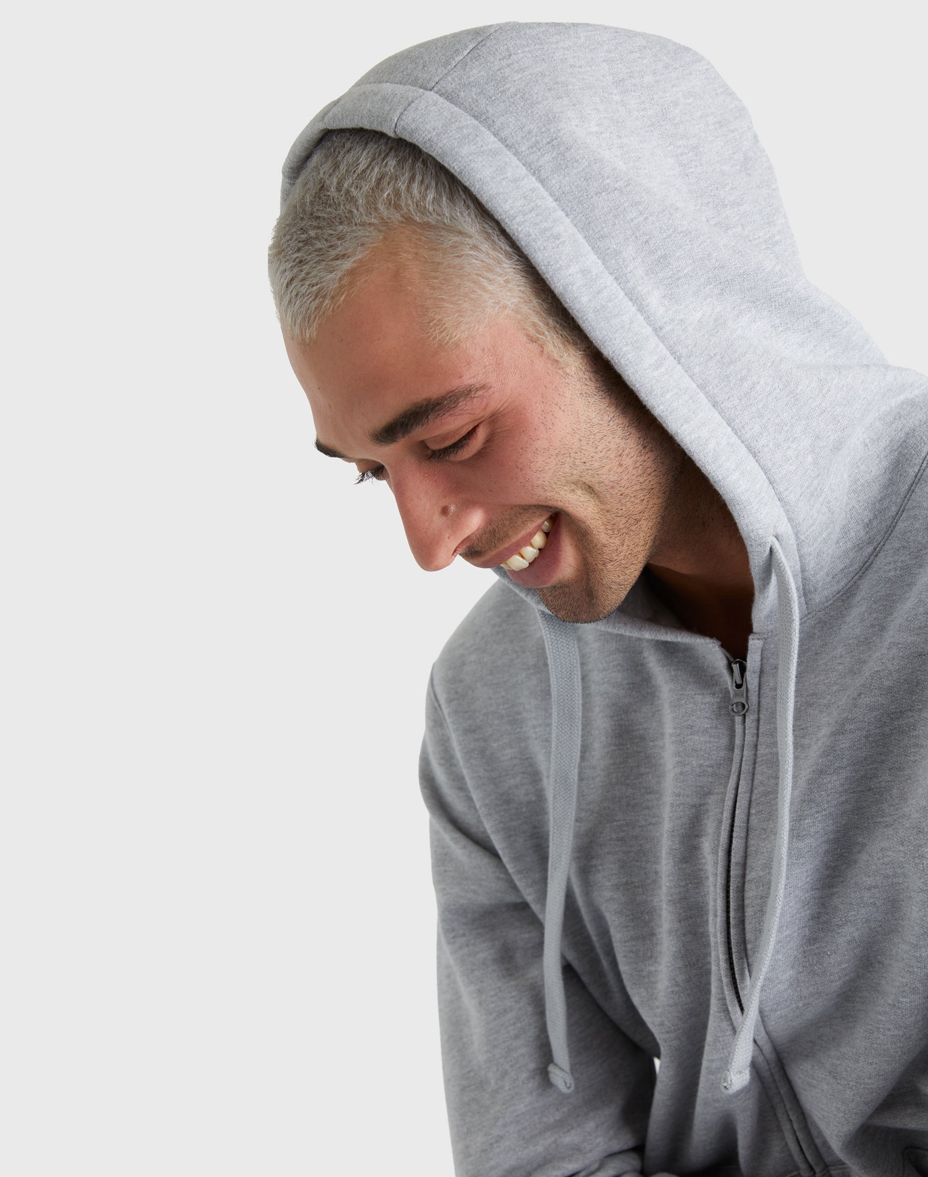 Hanes Mens Zip-Up Fleece Hoodie Originals Midweight Long Sleeve Sweatshirt (Black, S) ywi37