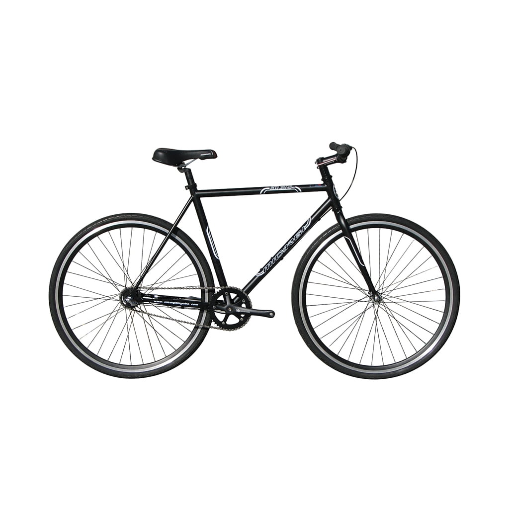 Micargi RD-269-53 Fixed Gear Road Bike (Matte Black, 21 in Frame) boblk