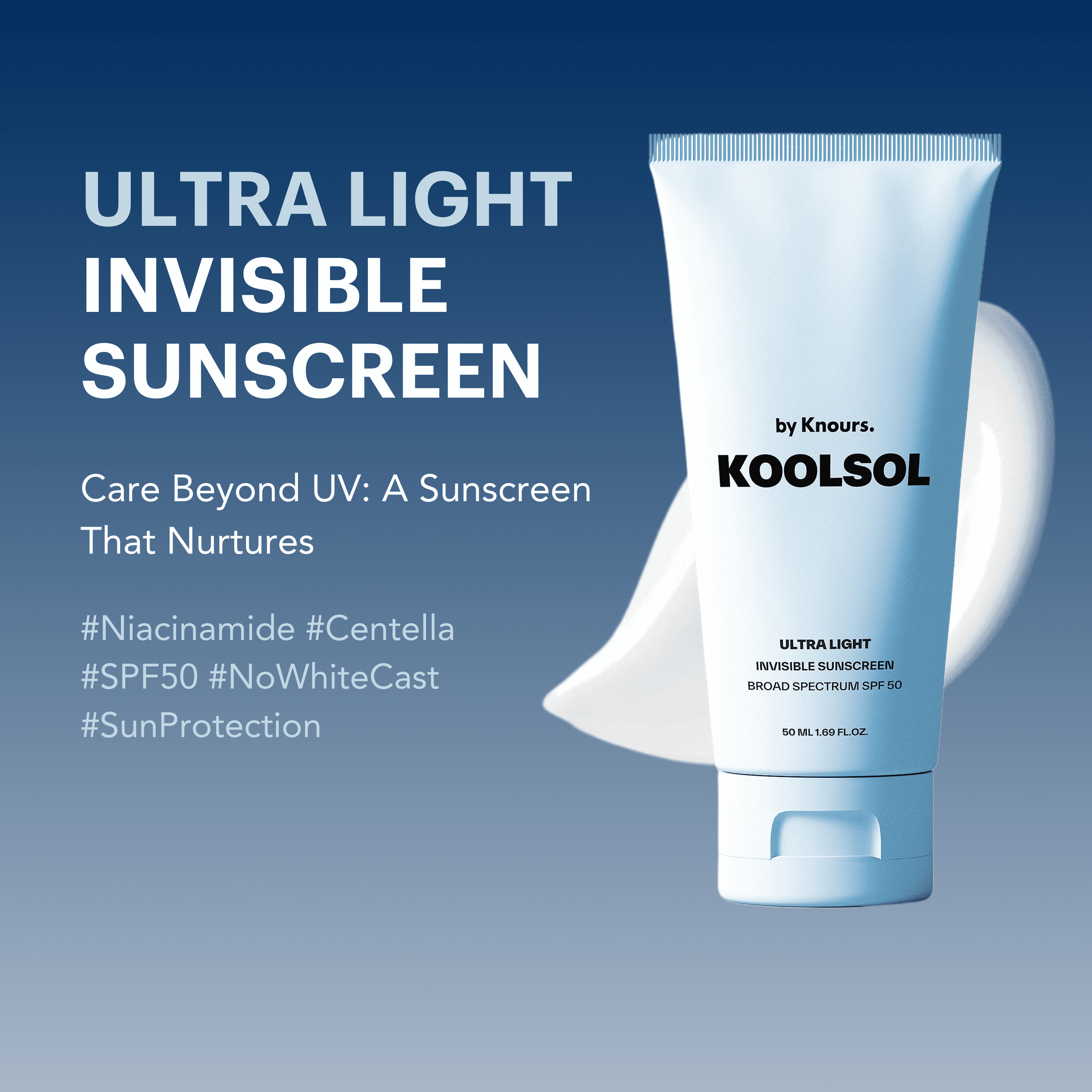 Koolsol Ultra Light Invisible Sunscreen Broad Spectrum SPF 50 (1.69 fl oz) d2mhp