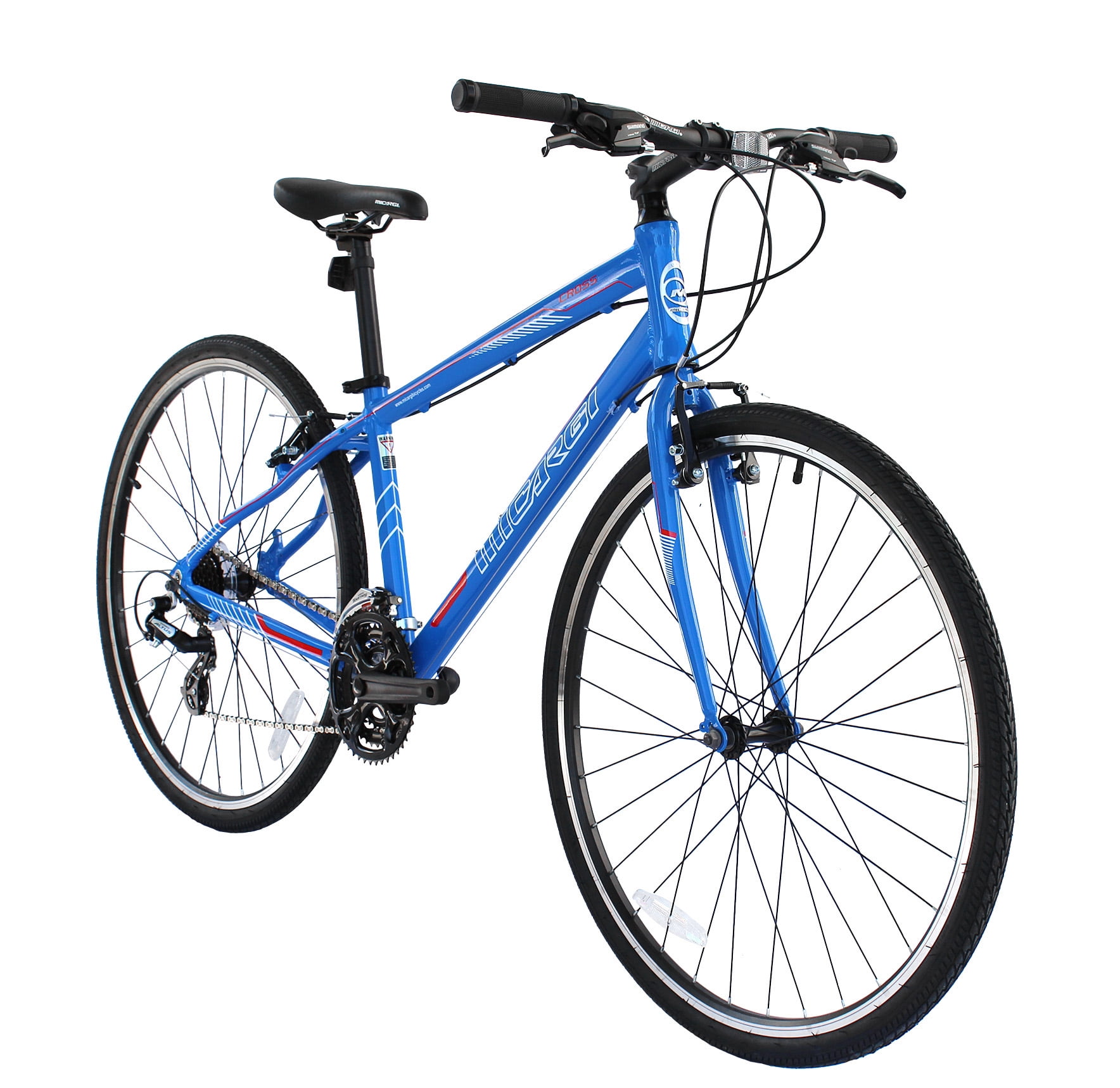 Micargi Cross Hybrid Bike Lightweight Commuter Fitness Bicycle (15.4 in Frame) 9emxc