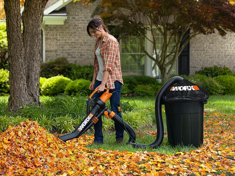 Worx WA4054.2 LeafPro Universal Leaf Collection System for Blower Vacuums (16 ft Hose) wl3is